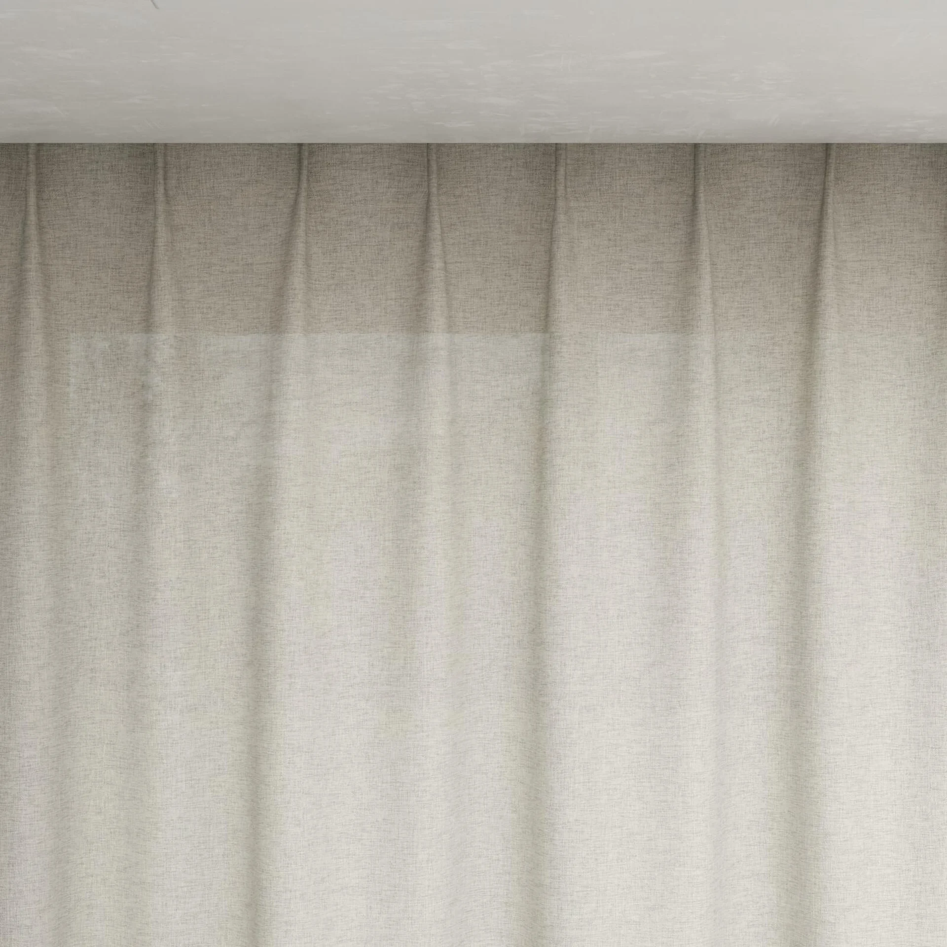 Top view of Envoy 2 Dew 320cm, pinch pleat