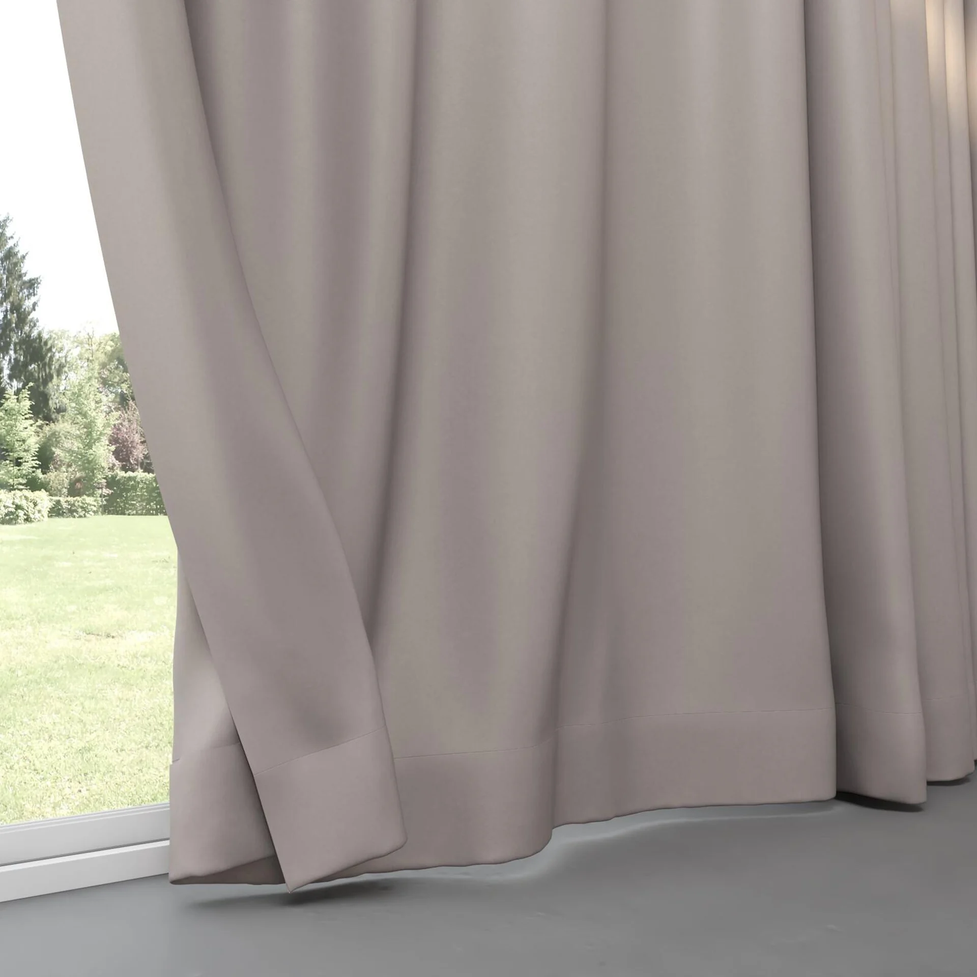 Bottom view of Re-Vive Zinc, pinch pleat