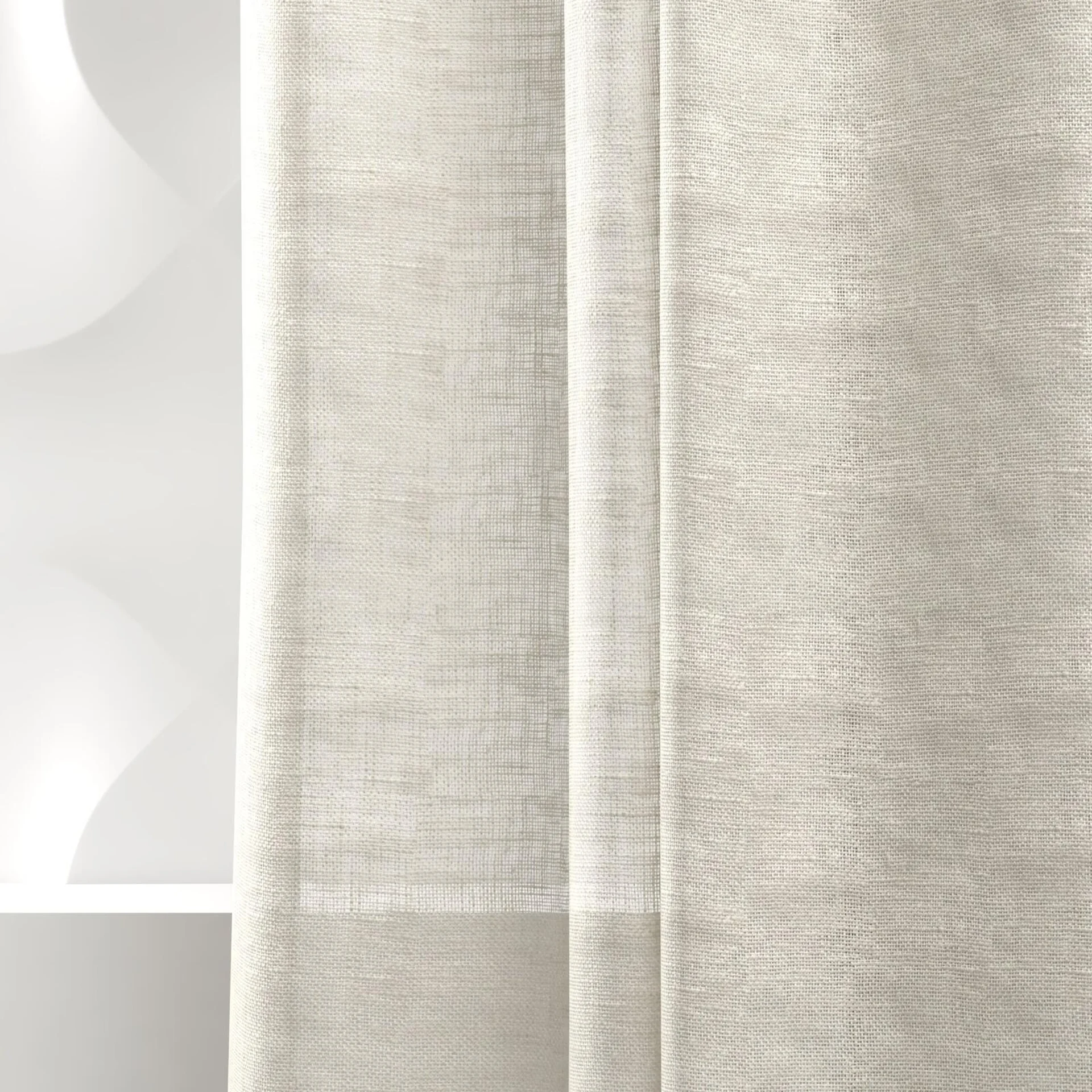 Detailed view of Kanso Stonewash Linen