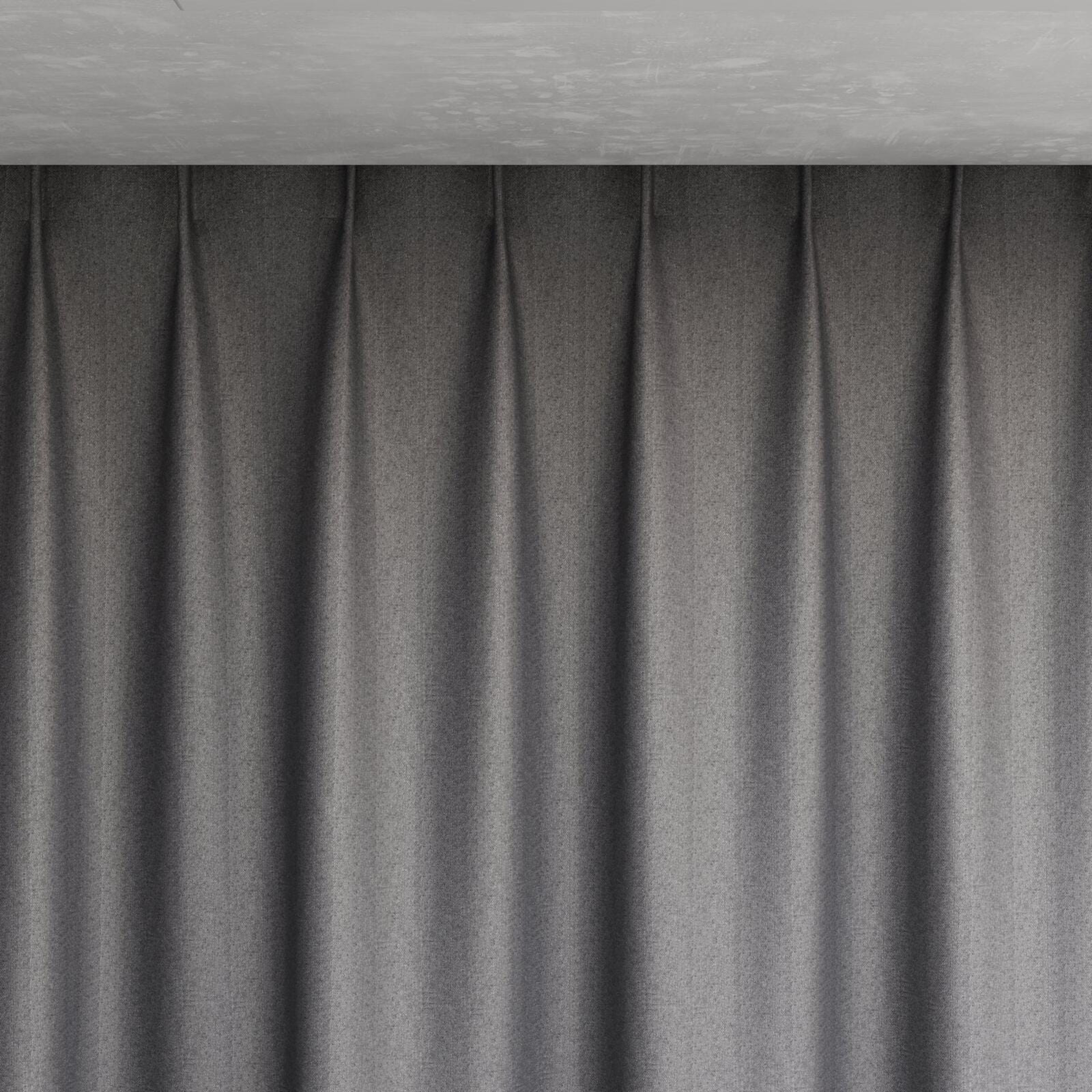Top view of Taylor Storm, pinch pleat