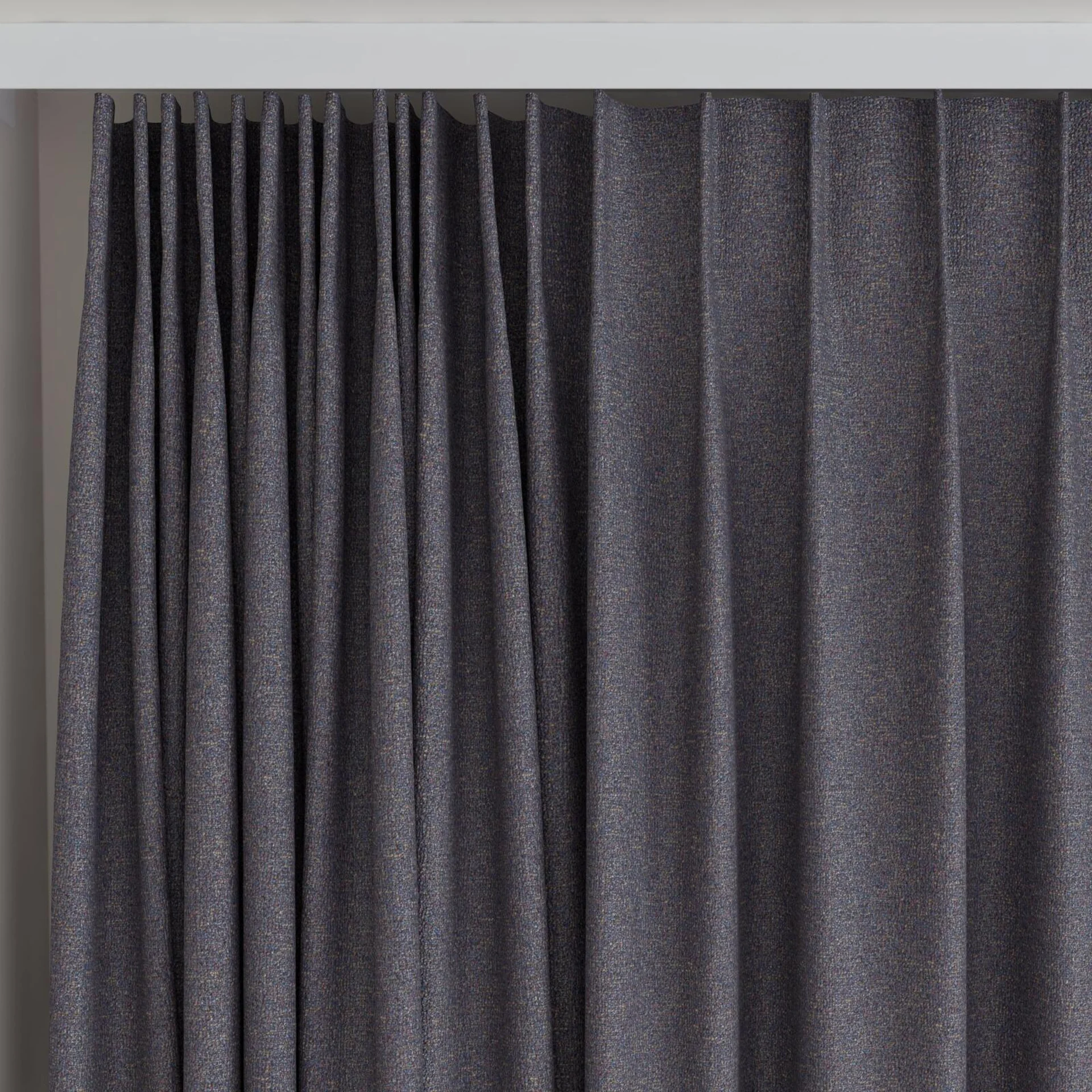 Top view of Bora Bora Twilight, on curtain rail