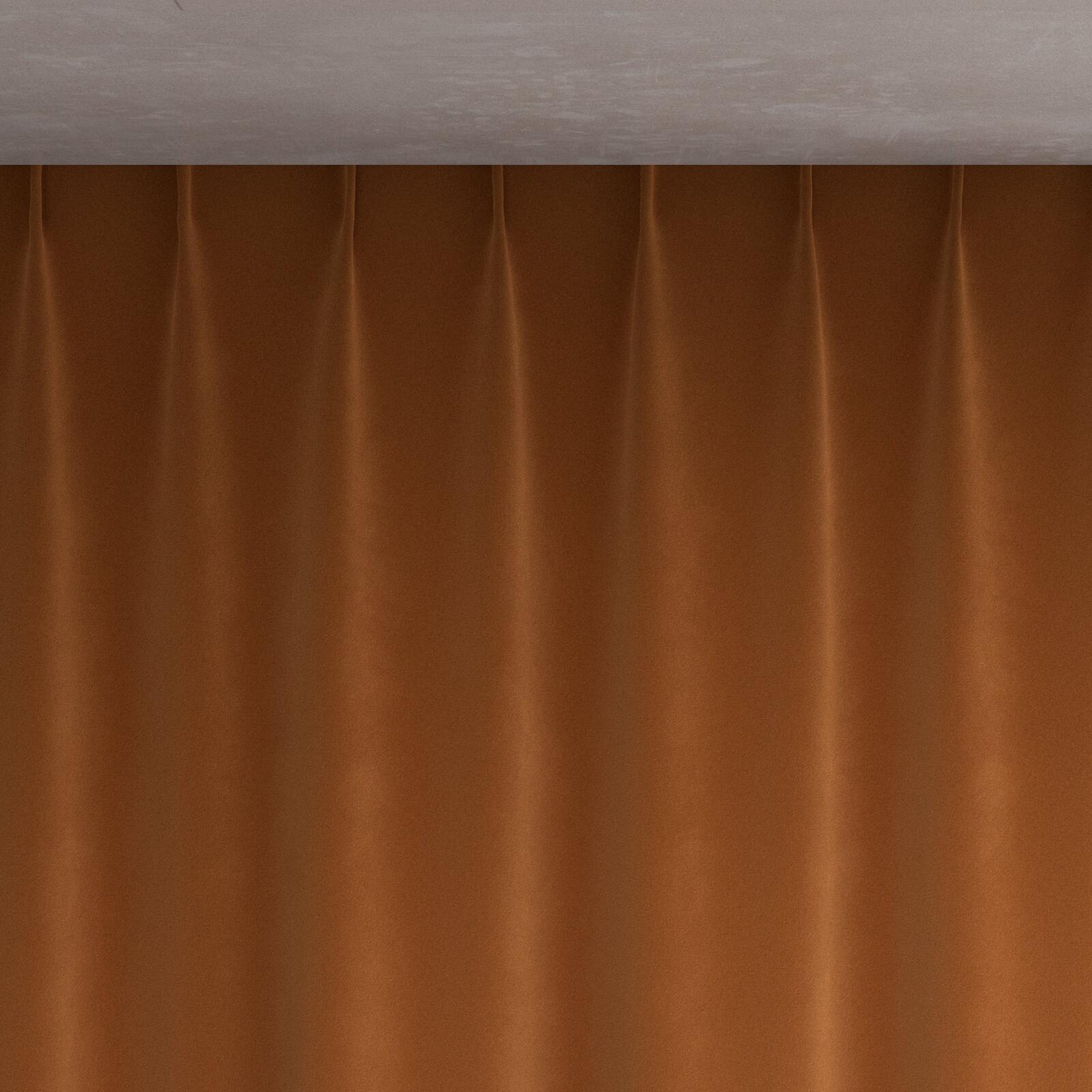 Top view of Verbier Terra, pinch pleat