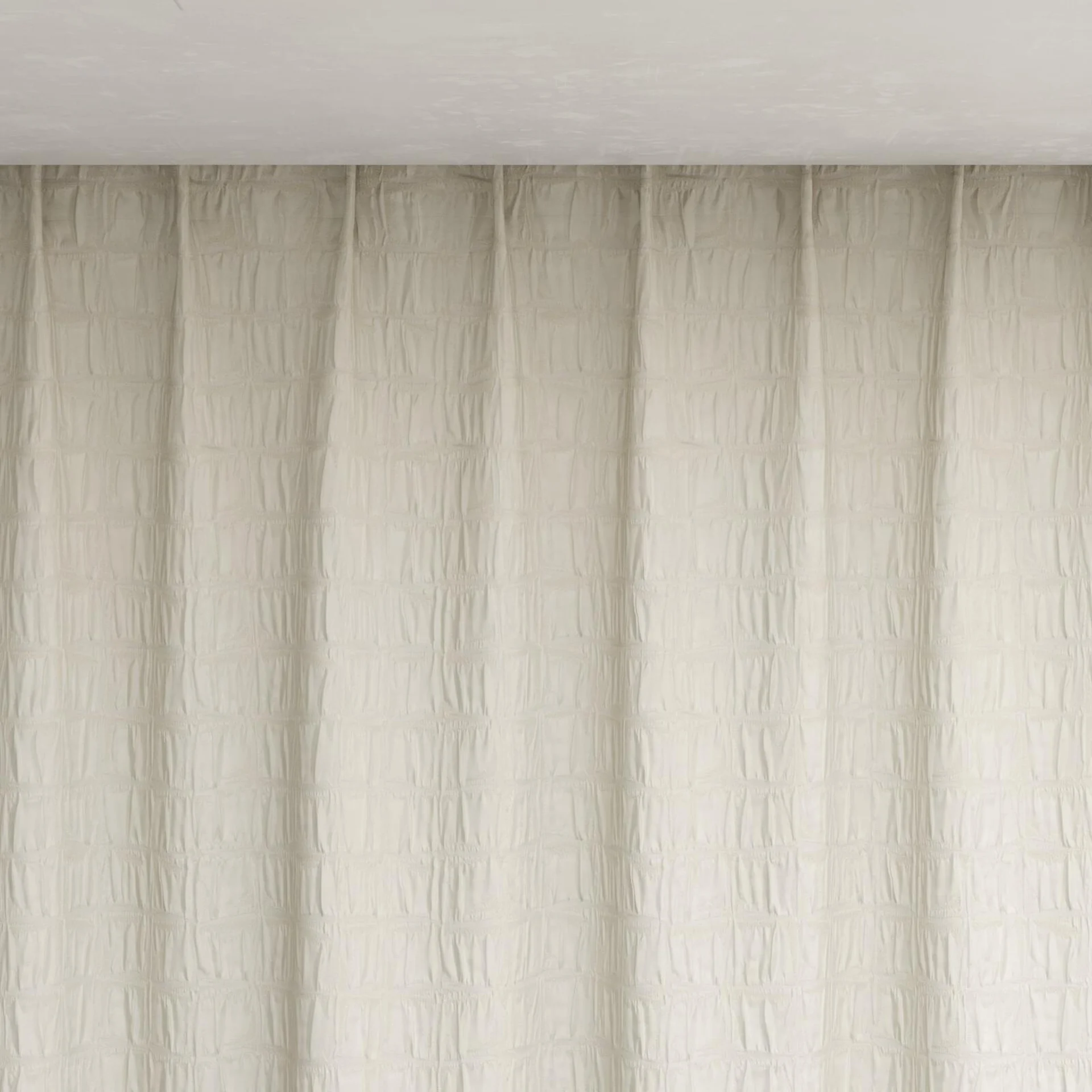 Top view of Novella Crystal, pinch pleat