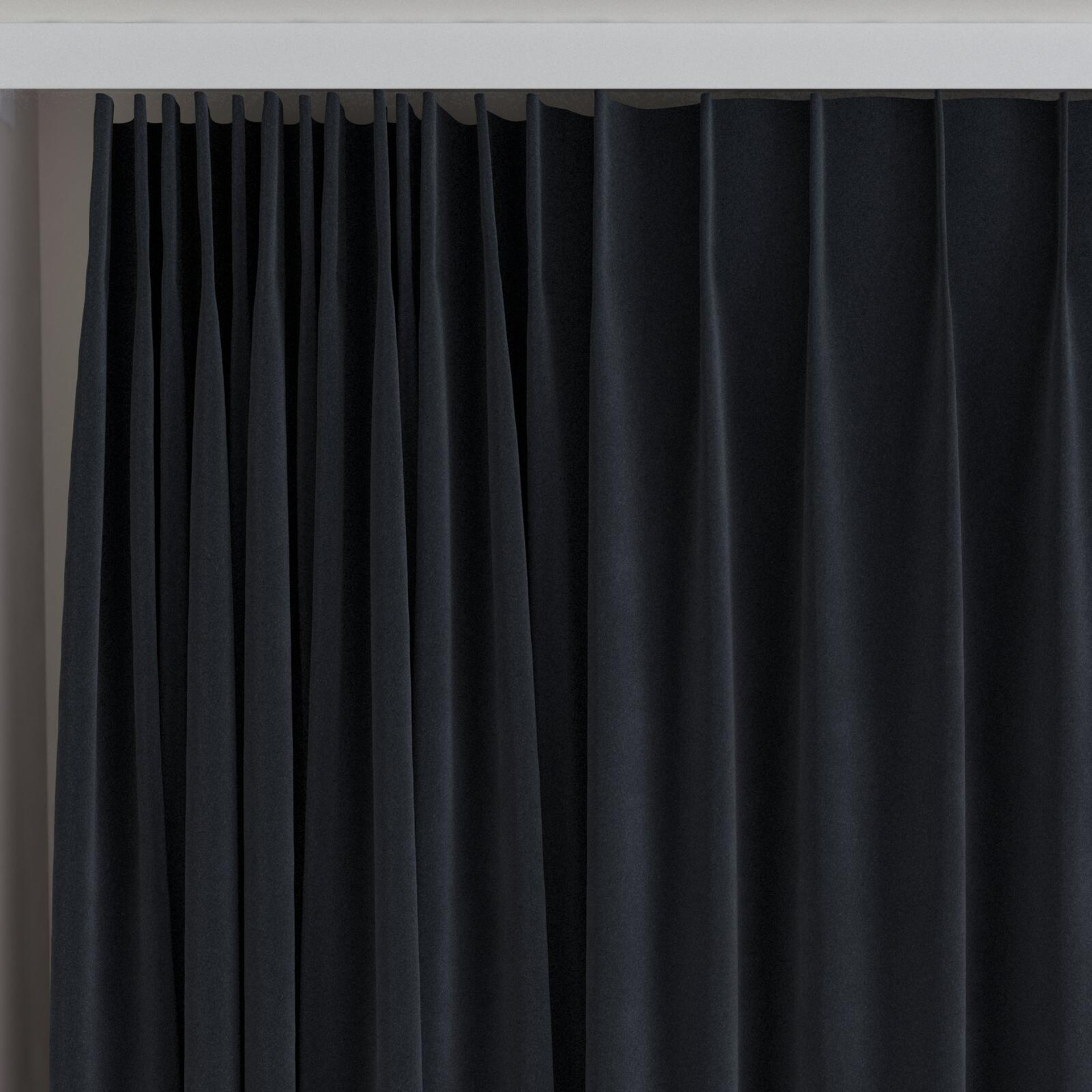 Top view of Verbier Dice, on curtain rail
