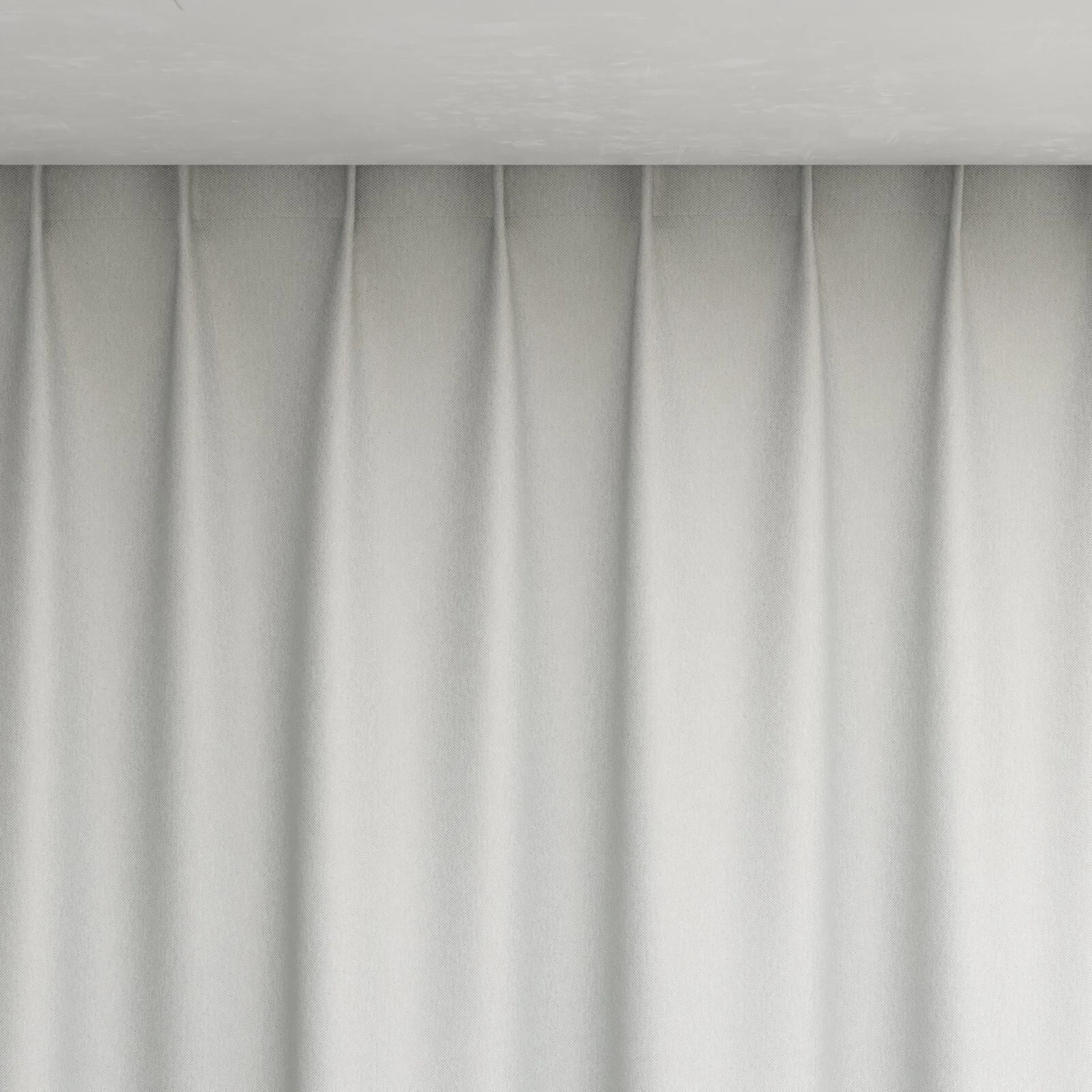 Top view of Dream Weaver 300 Cloud, pinch pleat