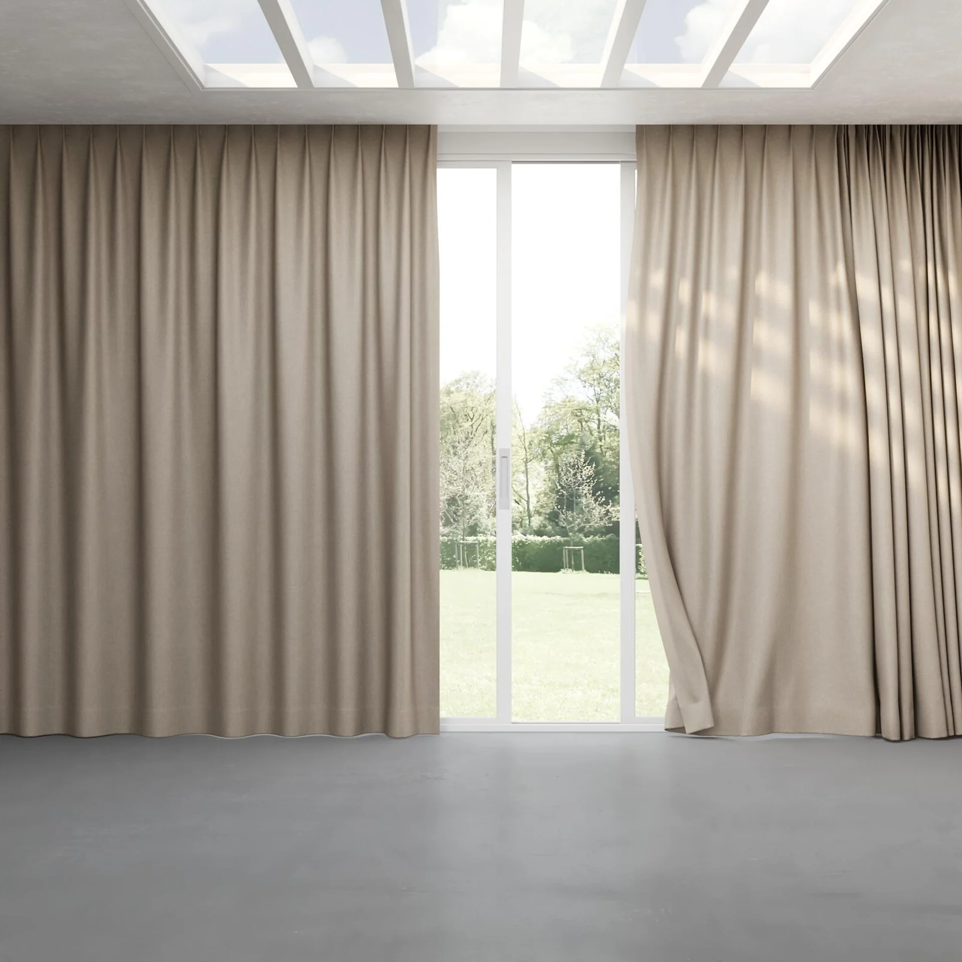 Full view of Hometown Fossil, pinch pleat