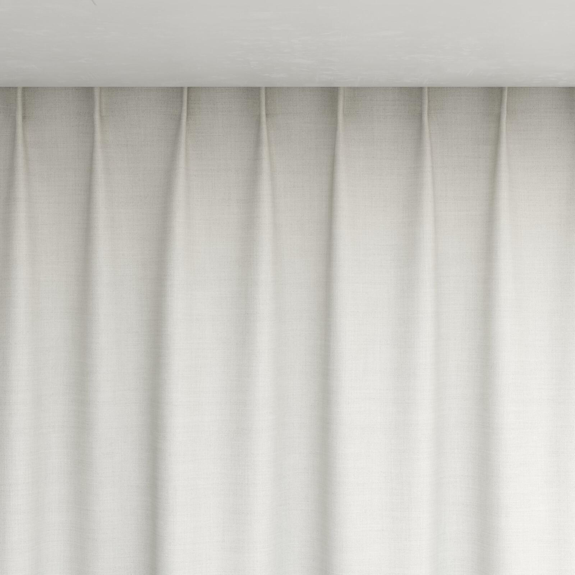 Top view of Keystone Pure, pinch pleat