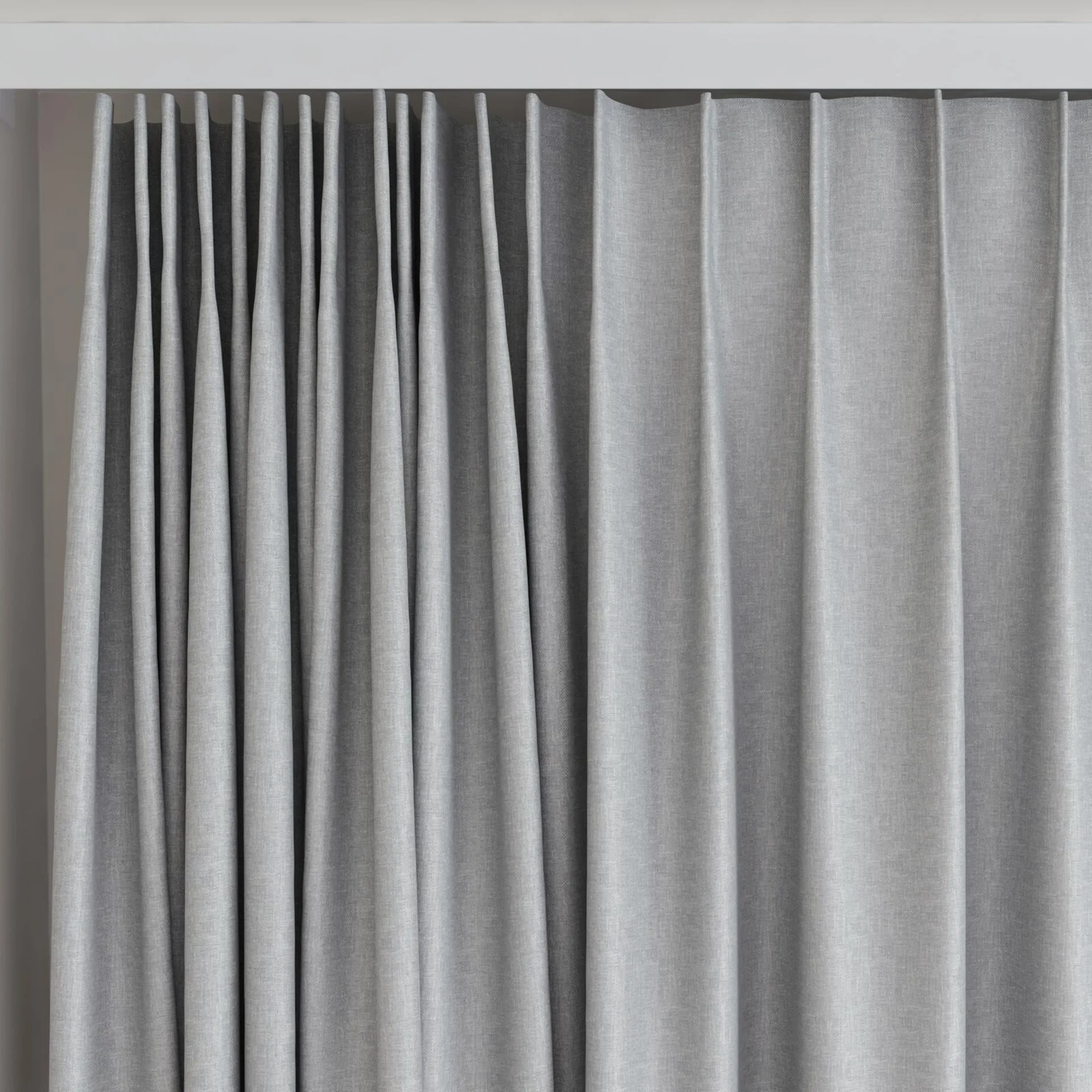 Top view of Naturama Pigeon, on curtain rail