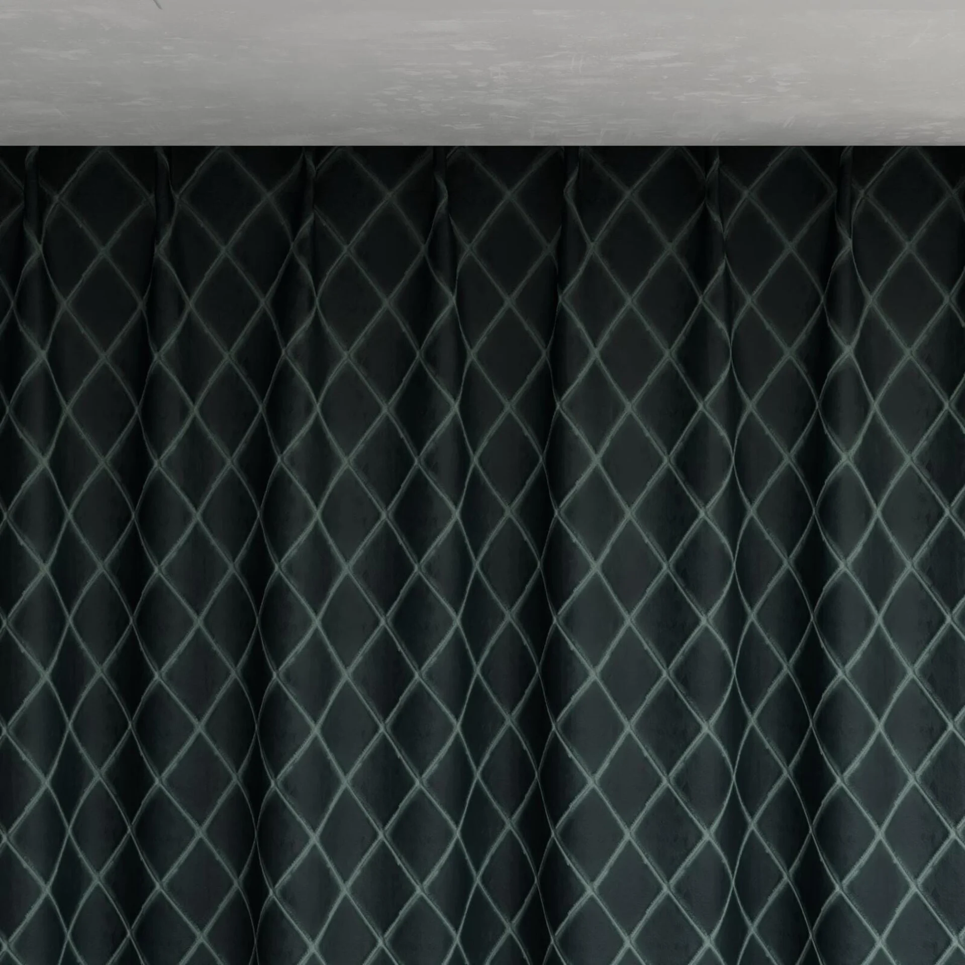 Top view of Pantheon Jasper, pinch pleat
