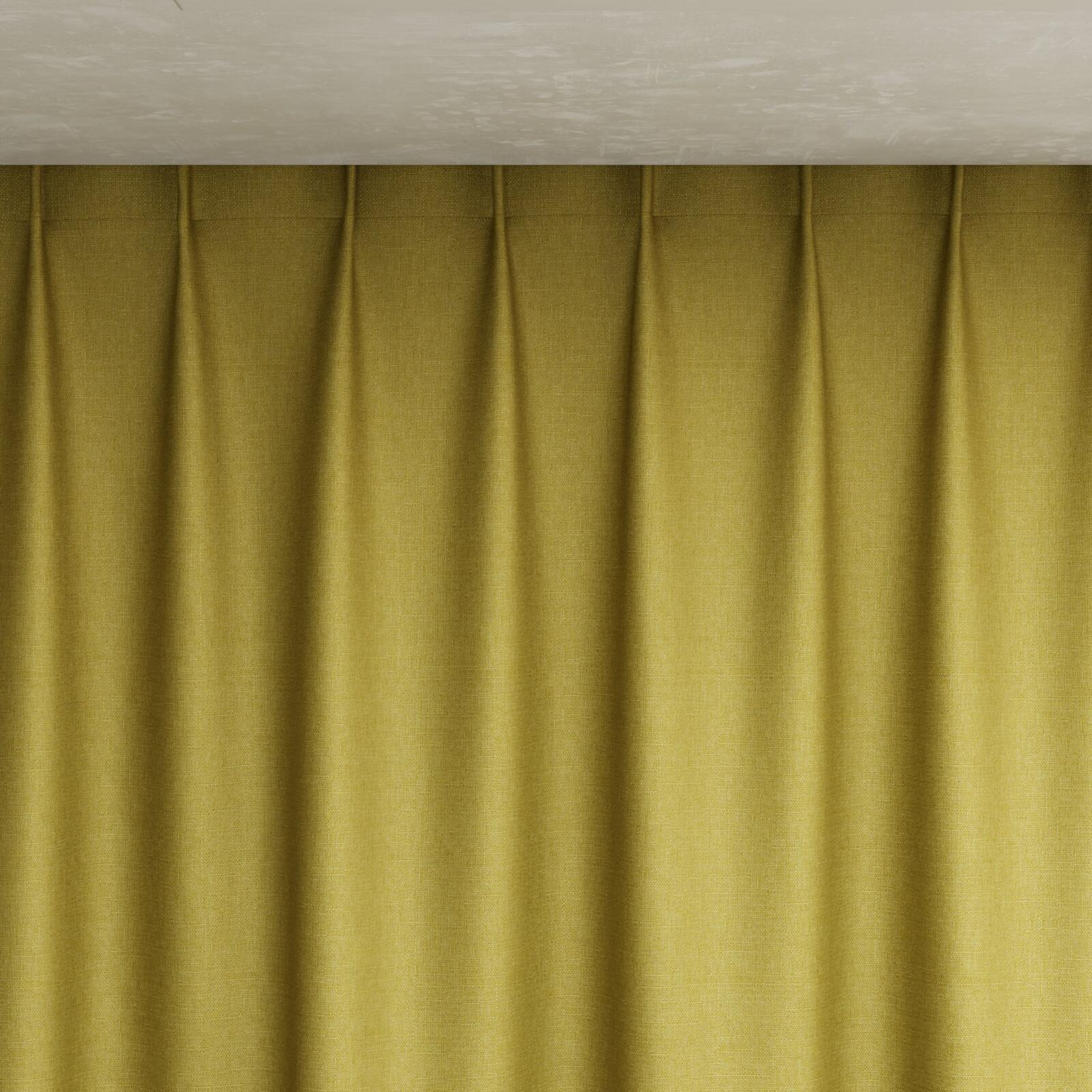 Top view of Tonga Linden, pinch pleat
