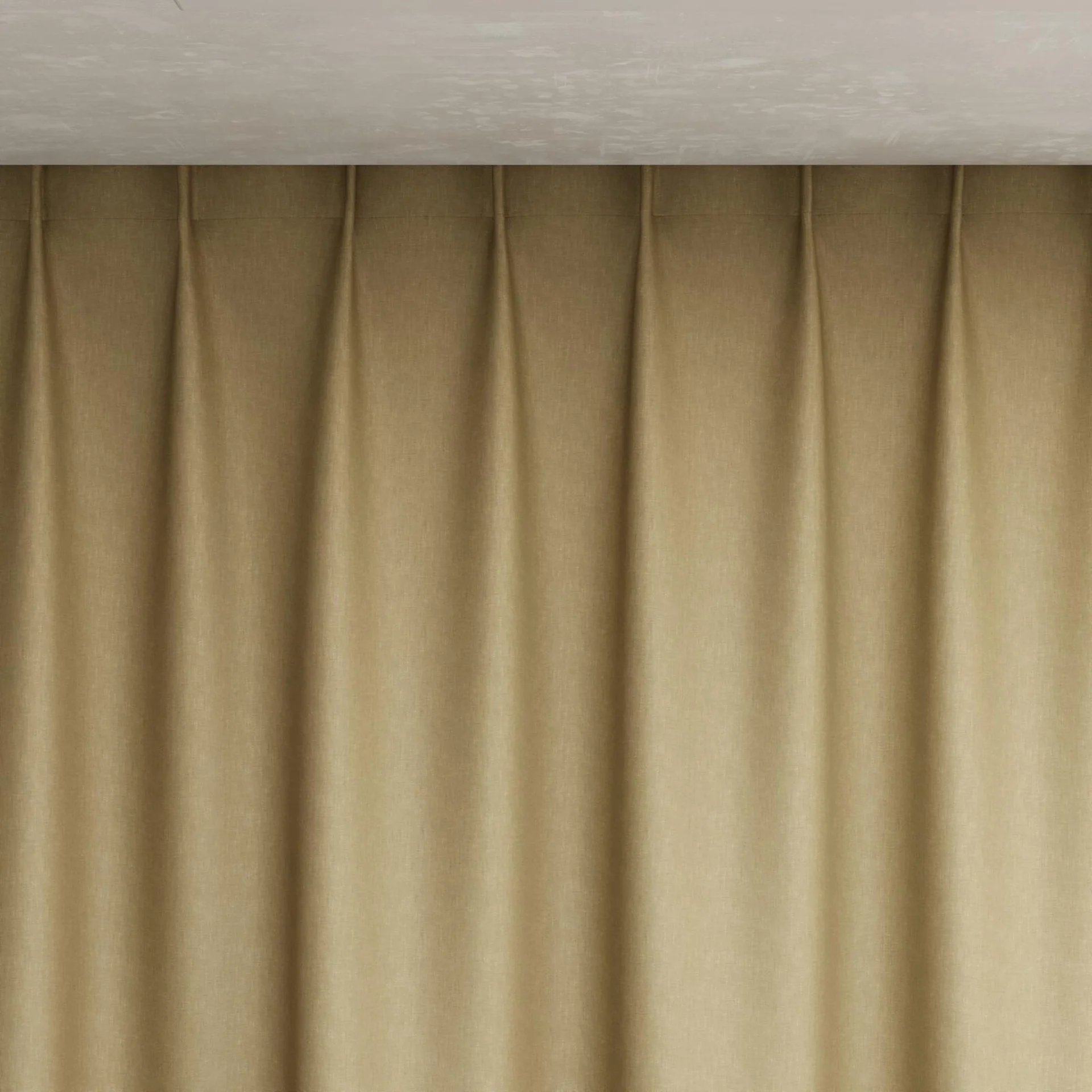 Top view of Naturama Camel, pinch pleat