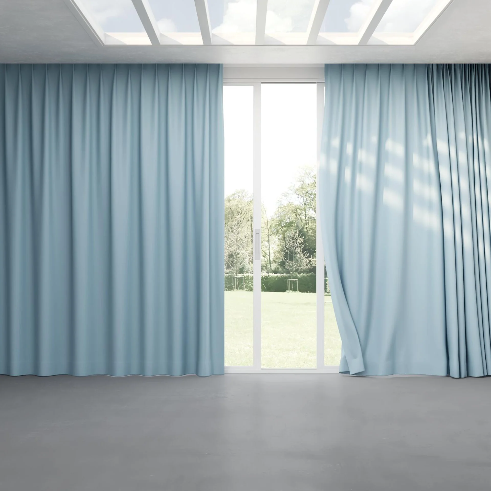Full view of Ultra Dim Ballad, pinch pleat