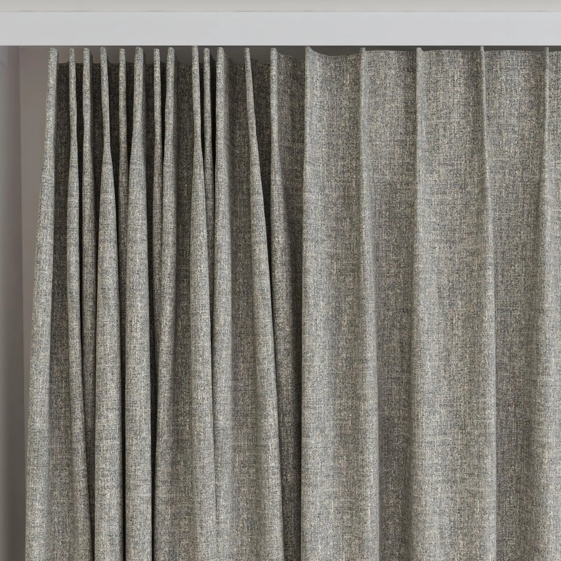 Top view of Dryland Horizon, on curtain rail