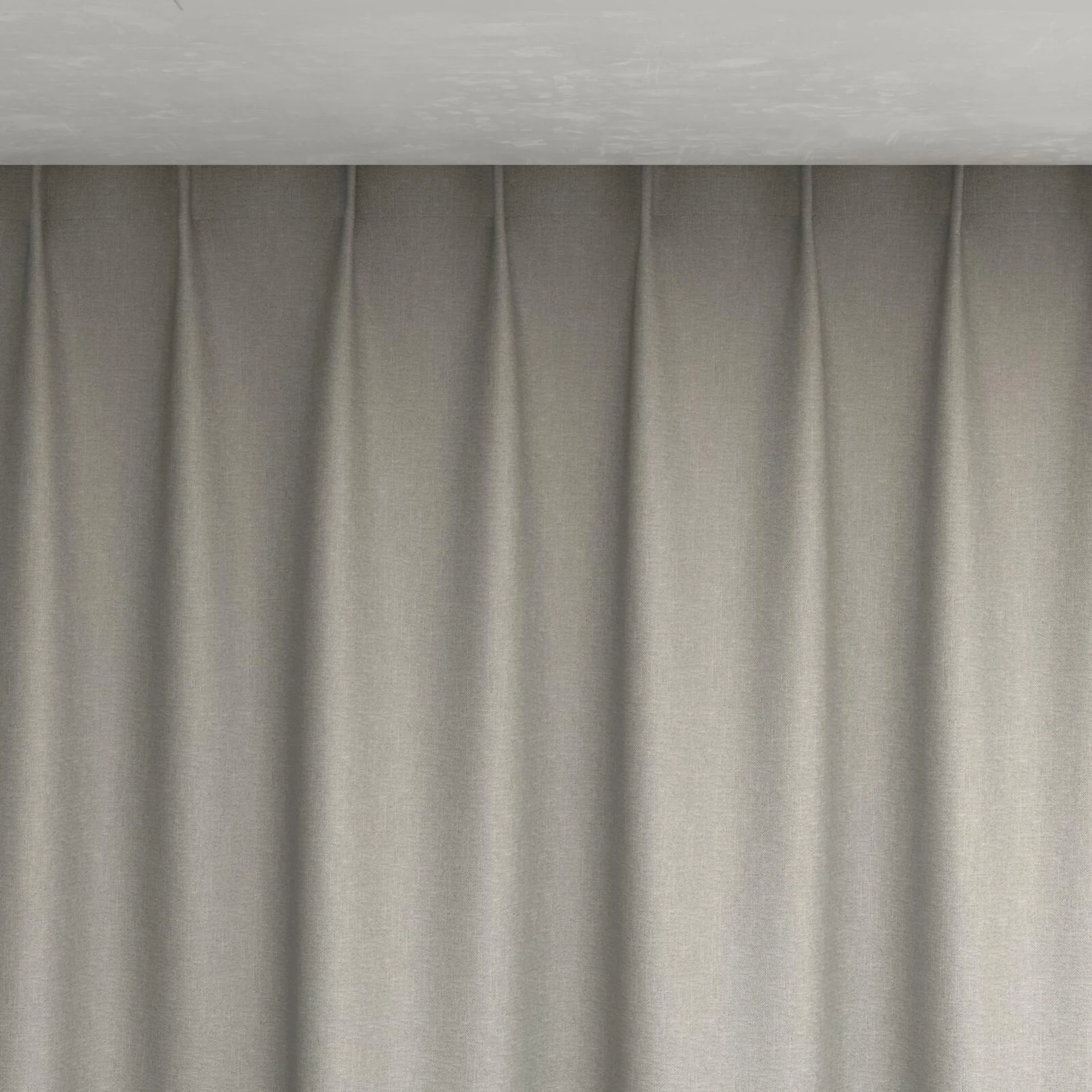 Top view of Excel Aluminium, pinch pleat