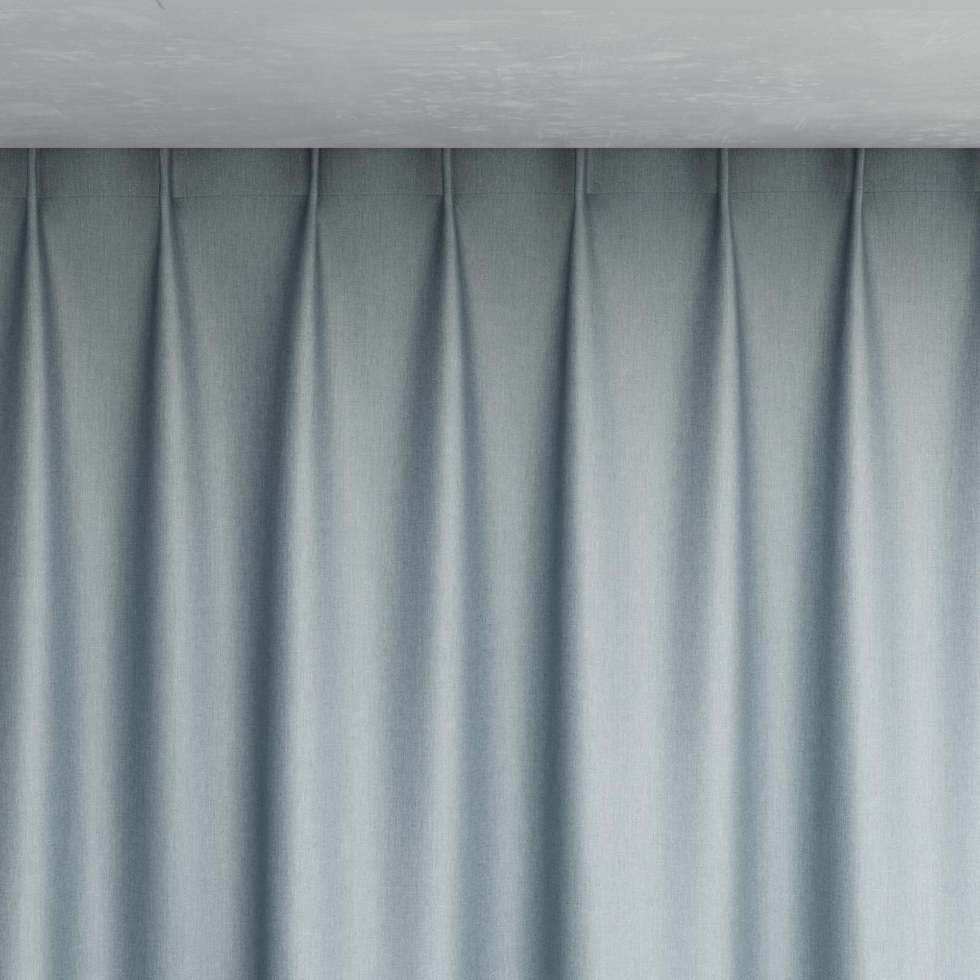 Top view of Matrix Cloud, pinch pleat