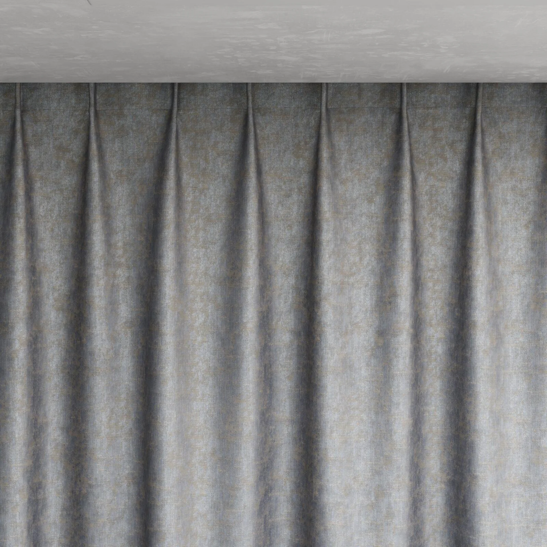 Top view of Renaissance Ocean, pinch pleat