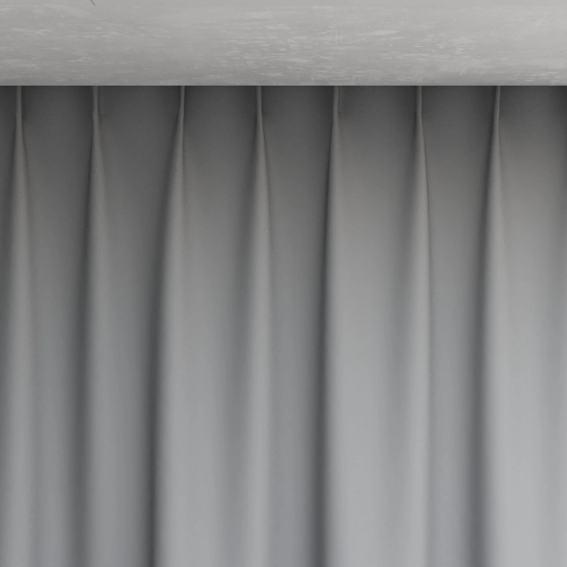 Top view of Quantum FR Metal, pinch pleat