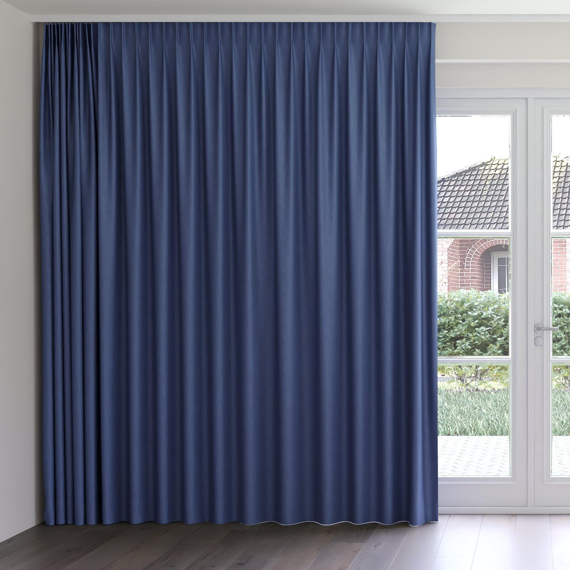 Front view of Cordoba Ink, on curtain rail