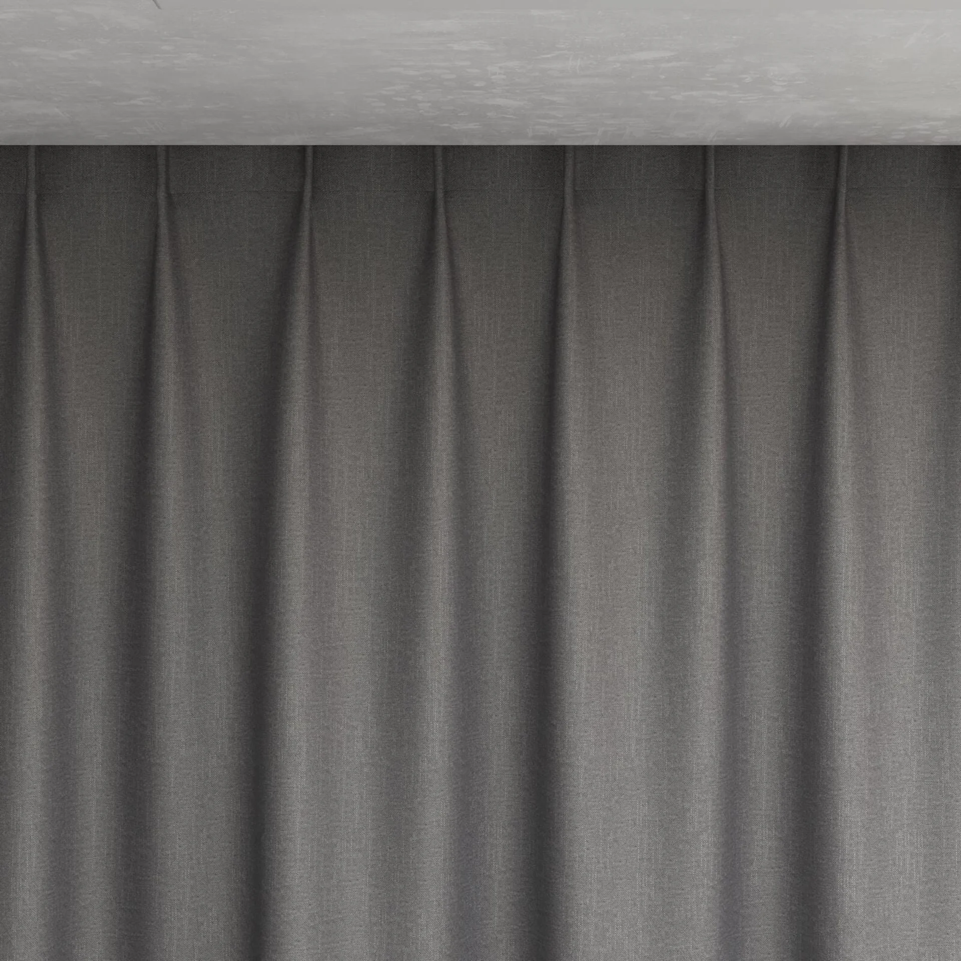 Top view of Excel Zinc, pinch pleat