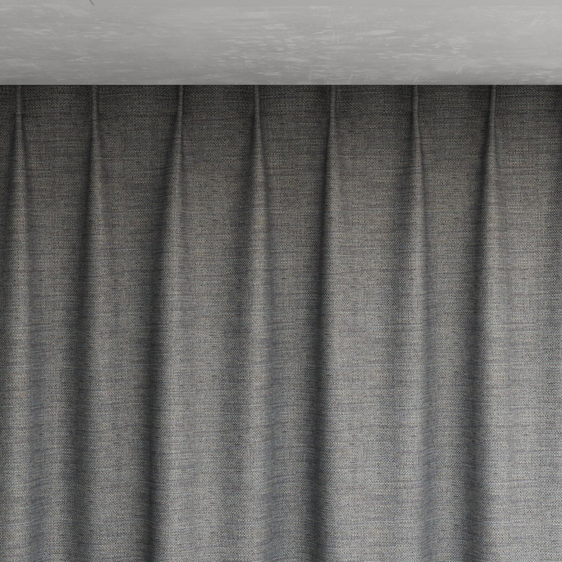 Top view of Latin Horizon, pinch pleat