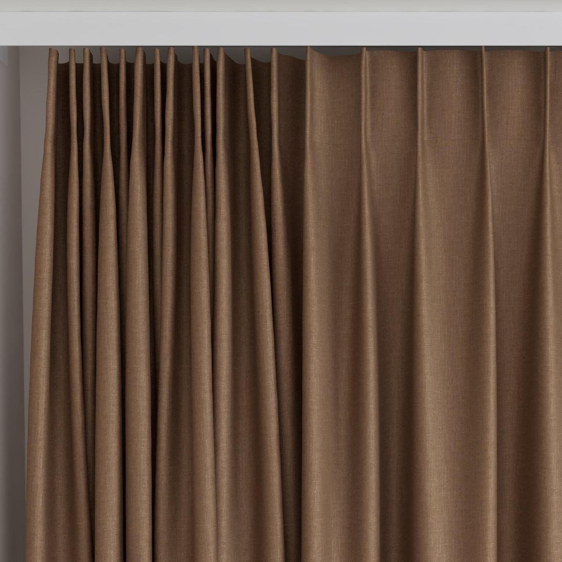 Top view of Atelier Sumac, on curtain rail