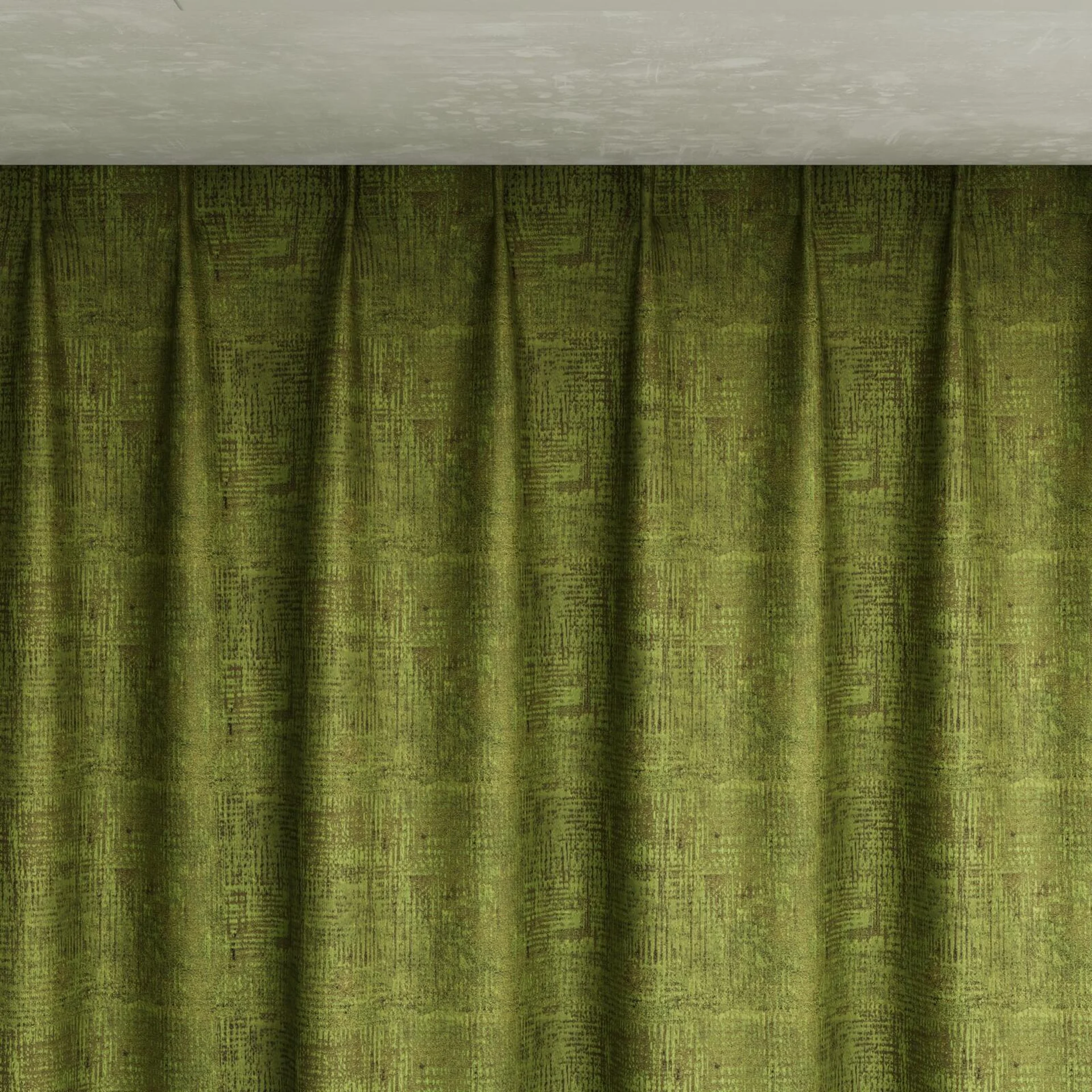 Top view of Gloria Oasis, pinch pleat