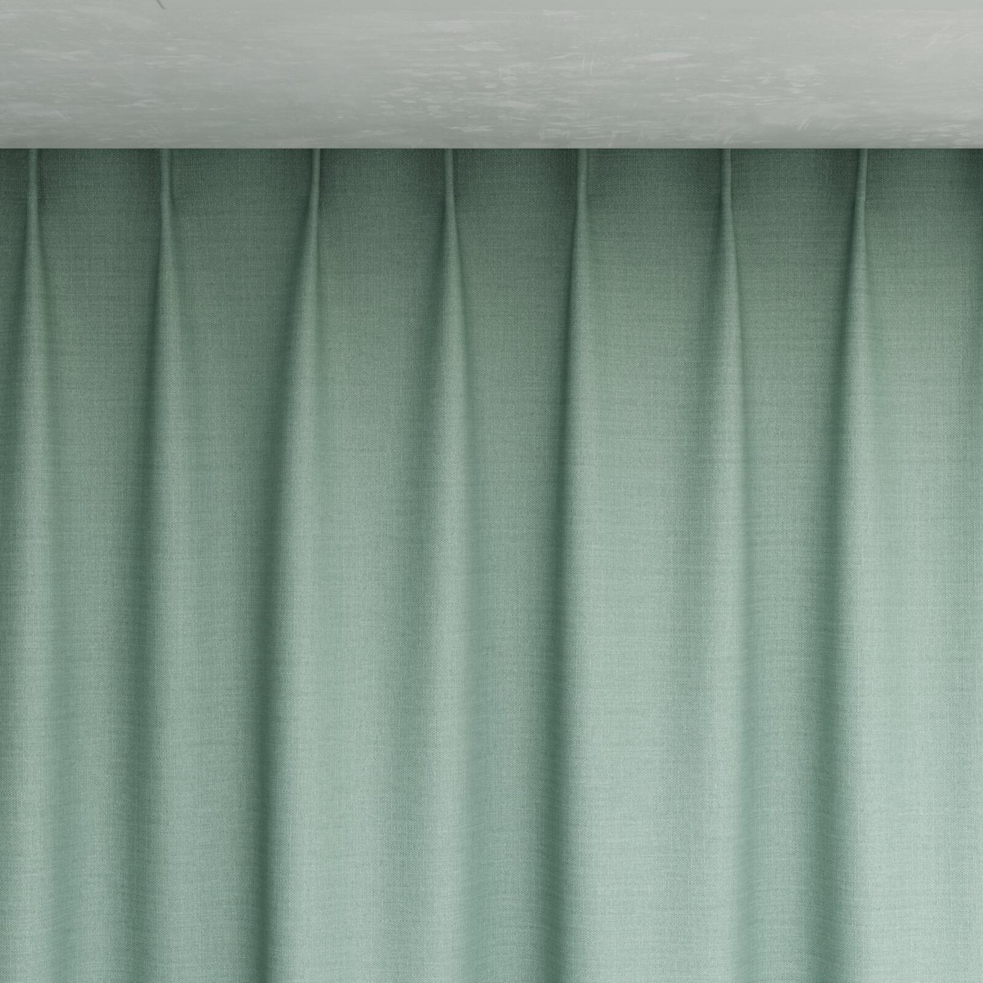 Top view of Linex Mineral, pinch pleat