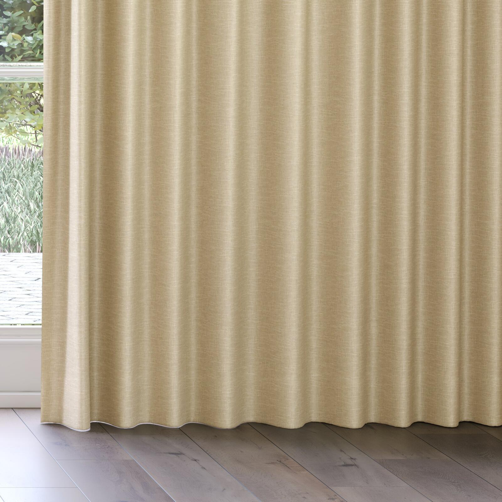 Bottom view of Tonto Seagrass, on curtain rail