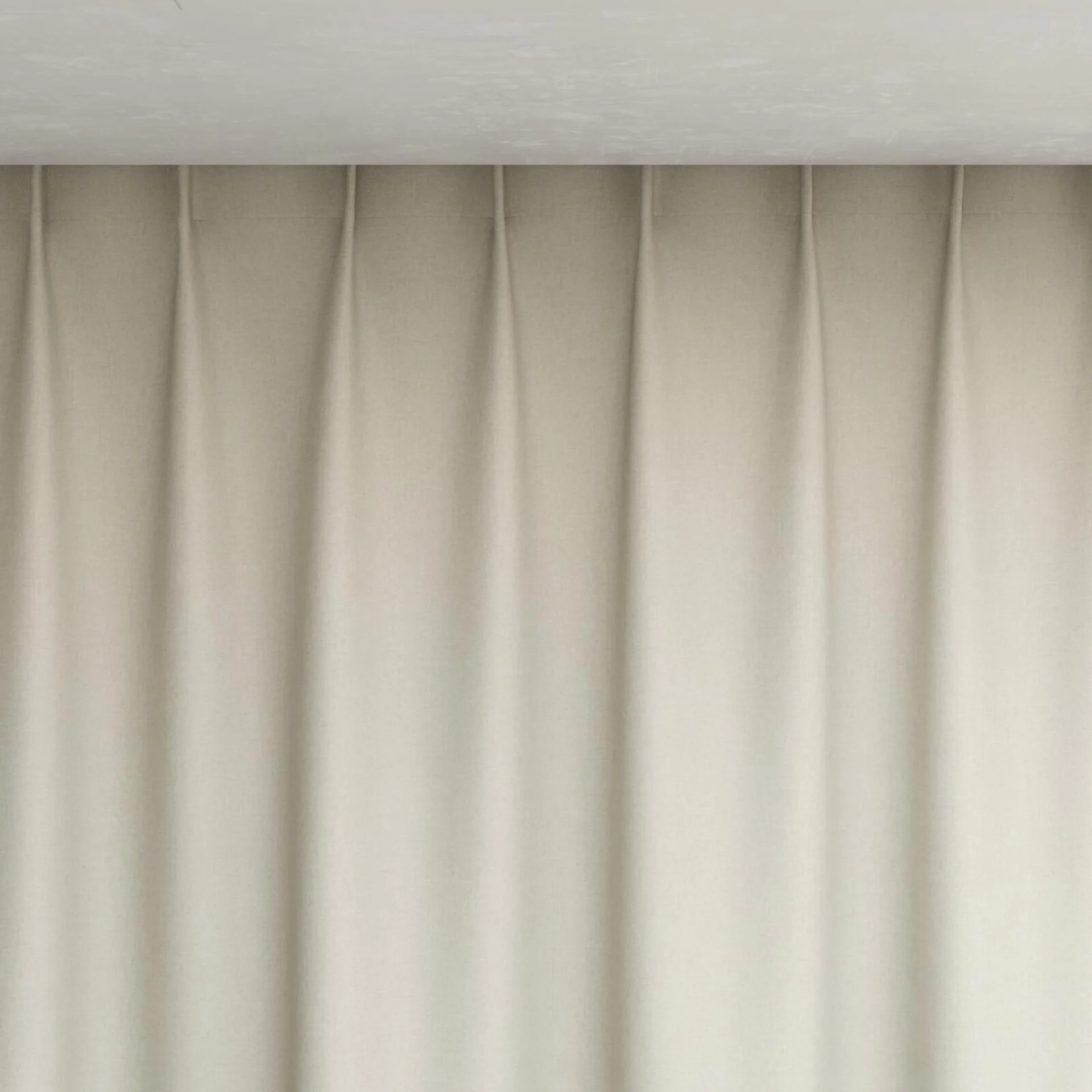 Top view of Re Delis Fresco, pinch pleat