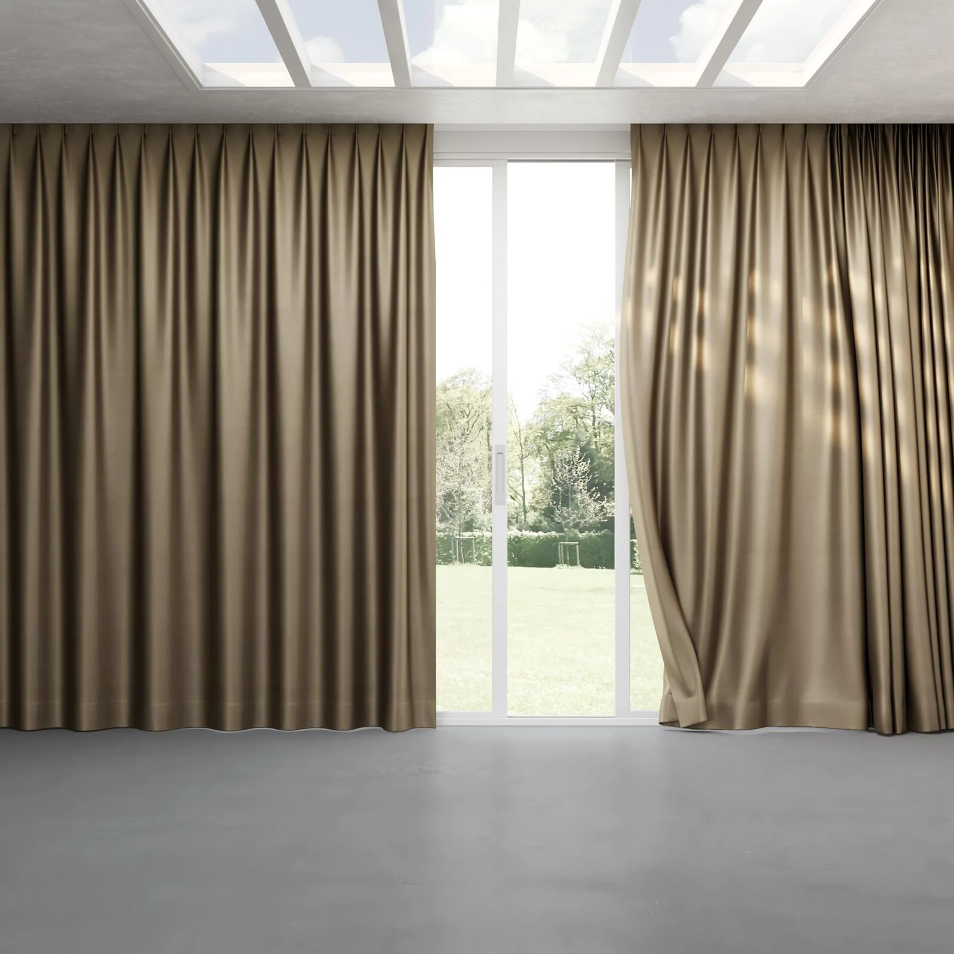 Full view of Mont Blanc Bison, pinch pleat
