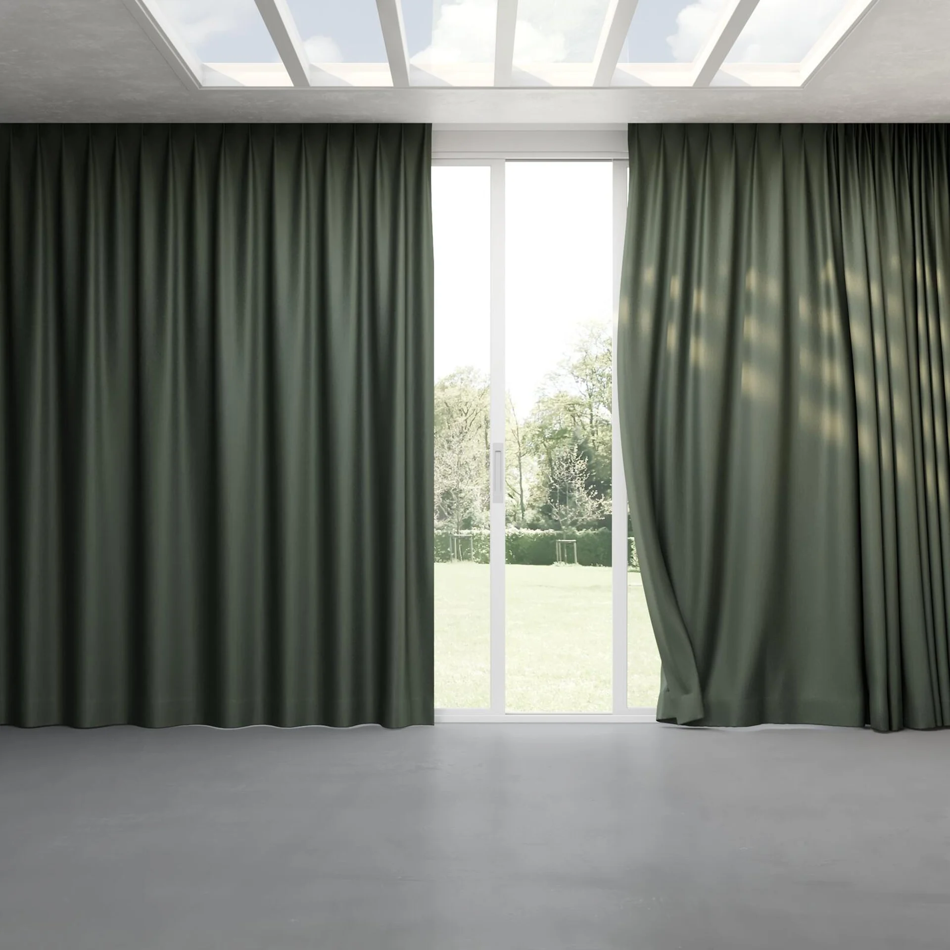 Full view of Rewind Hunter, pinch pleat