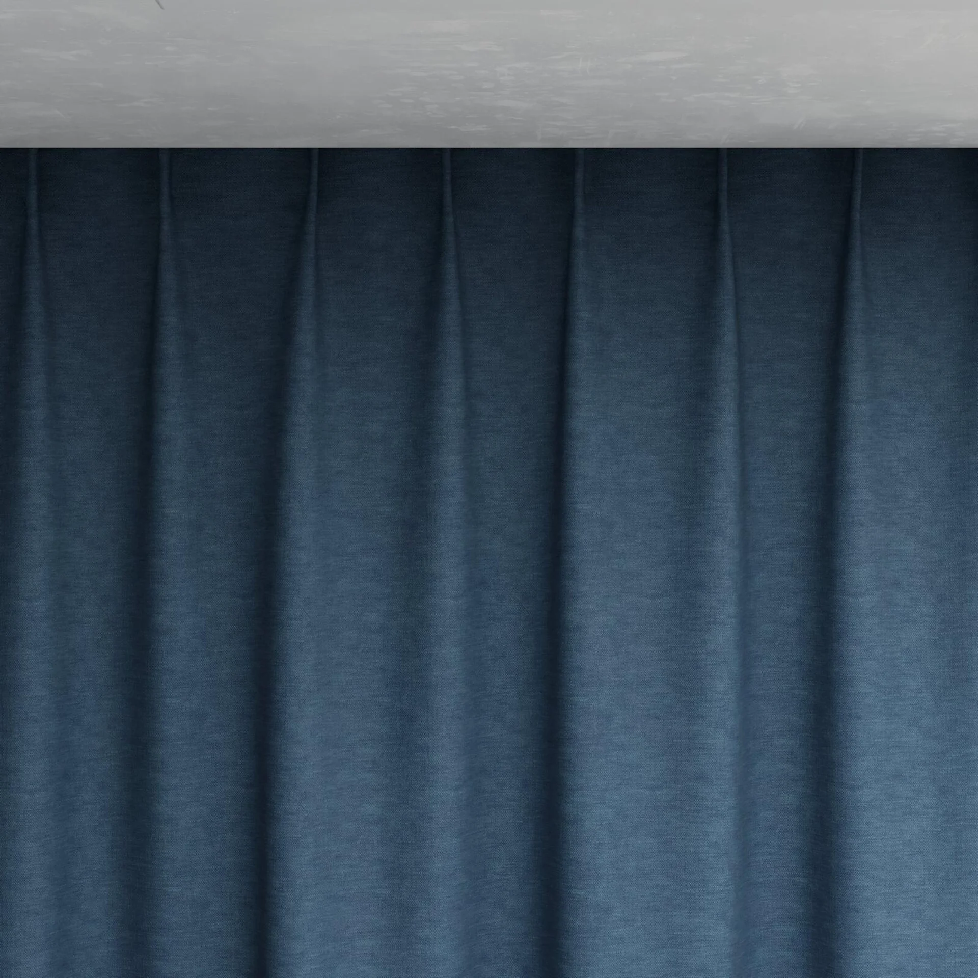 Top view of Colourwash Eco Stellar, pinch pleat