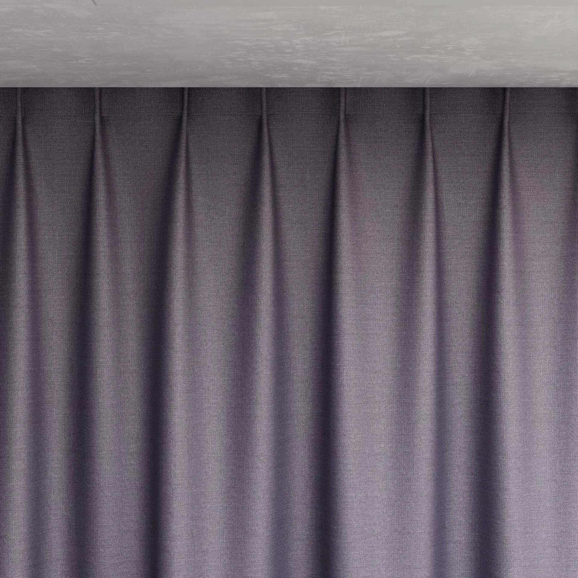 Top view of Linex Parma, pinch pleat