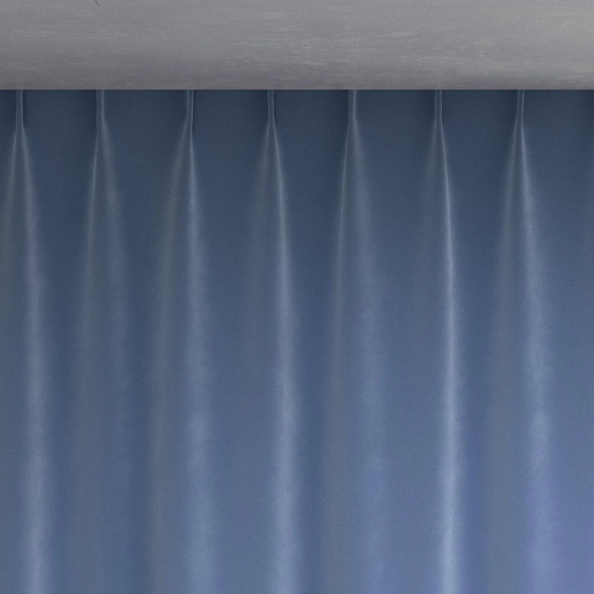 Top view of Verbier Ocean, pinch pleat