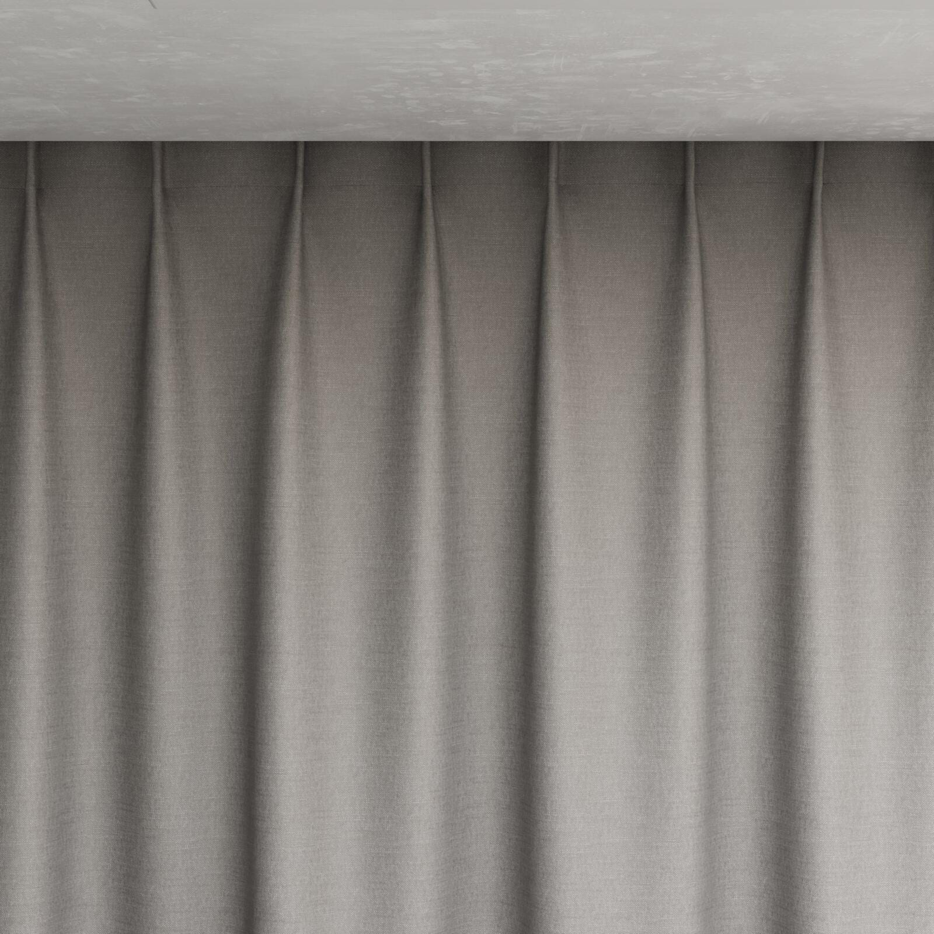 Top view of Urban Stone, pinch pleat
