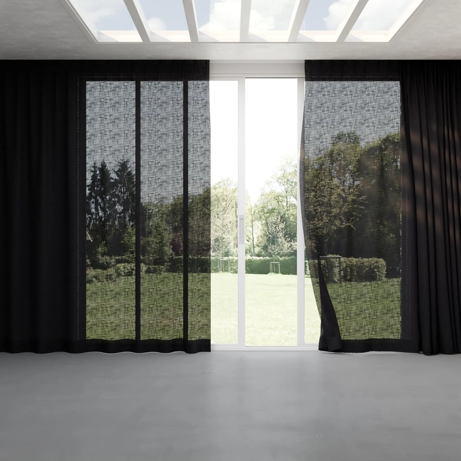 Full view of Release Carbon, pinch pleat