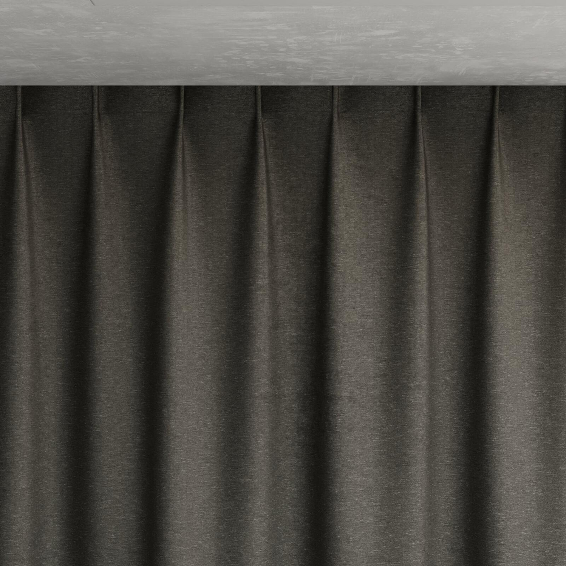 Top view of Lambada Smoke, pinch pleat