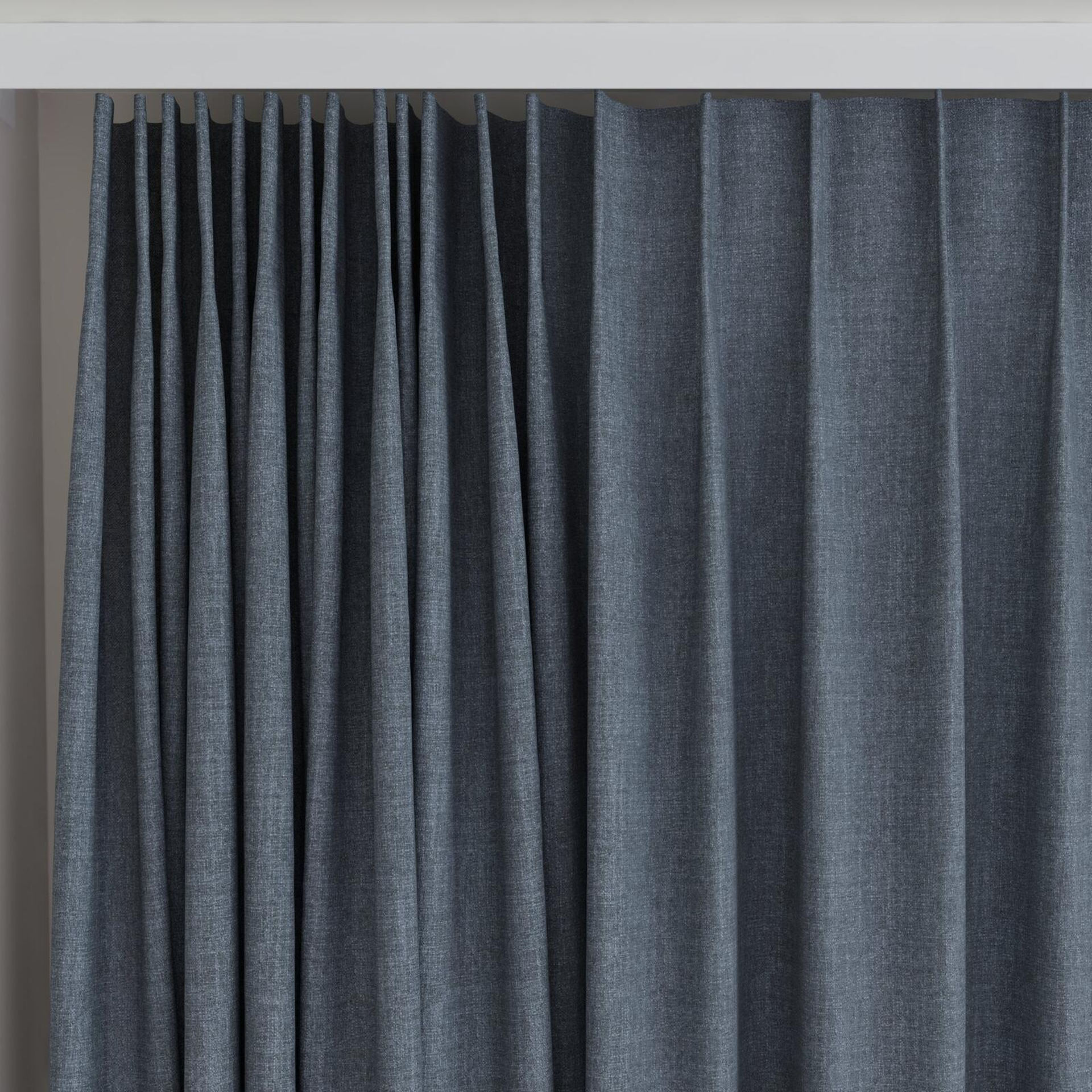 Top view of Motion Night, on curtain rail