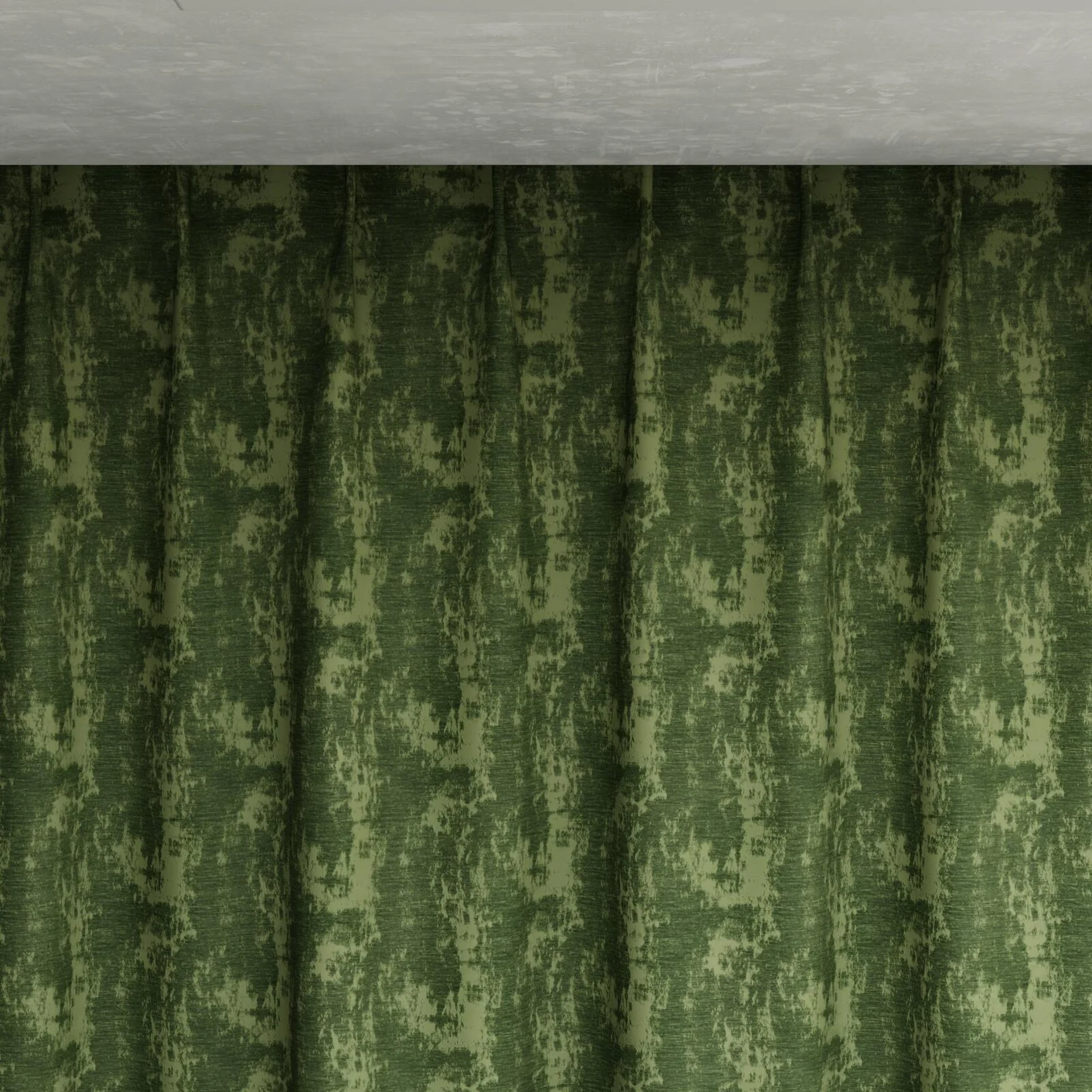 Top view of Innovation Sage, pinch pleat