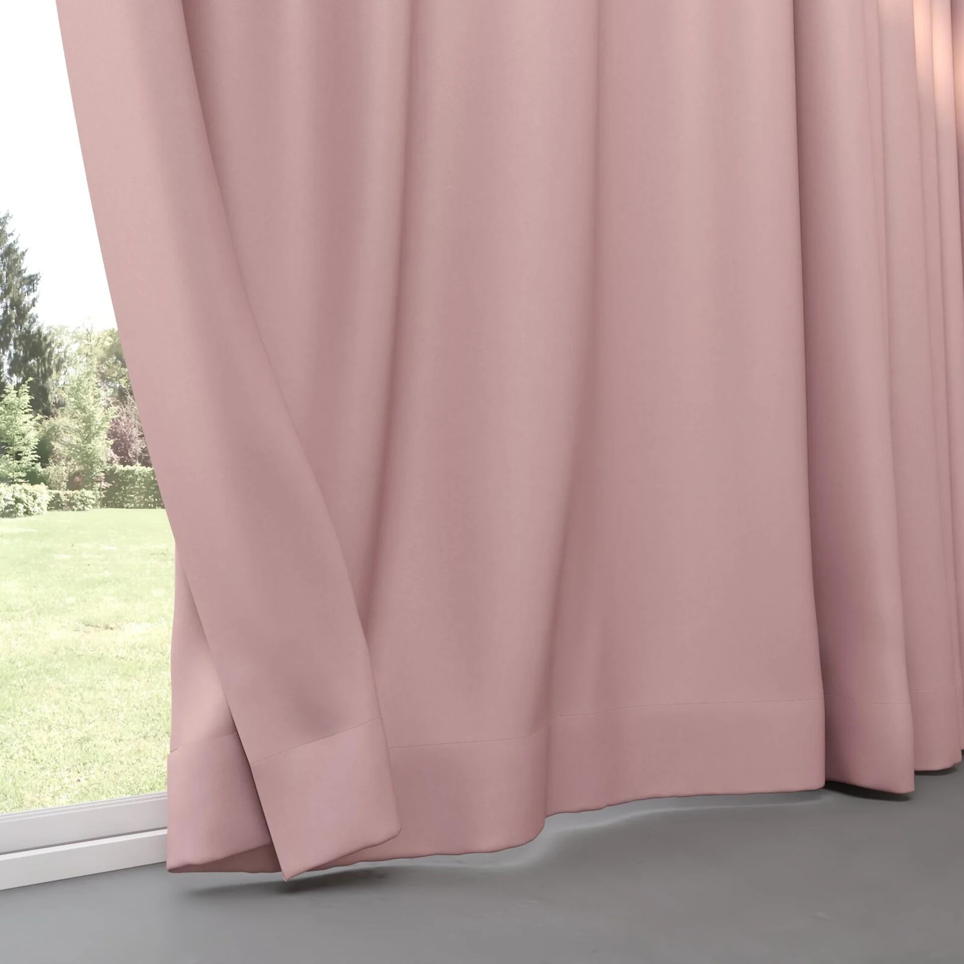 Bottom view of Re-Vive Blossom, pinch pleat