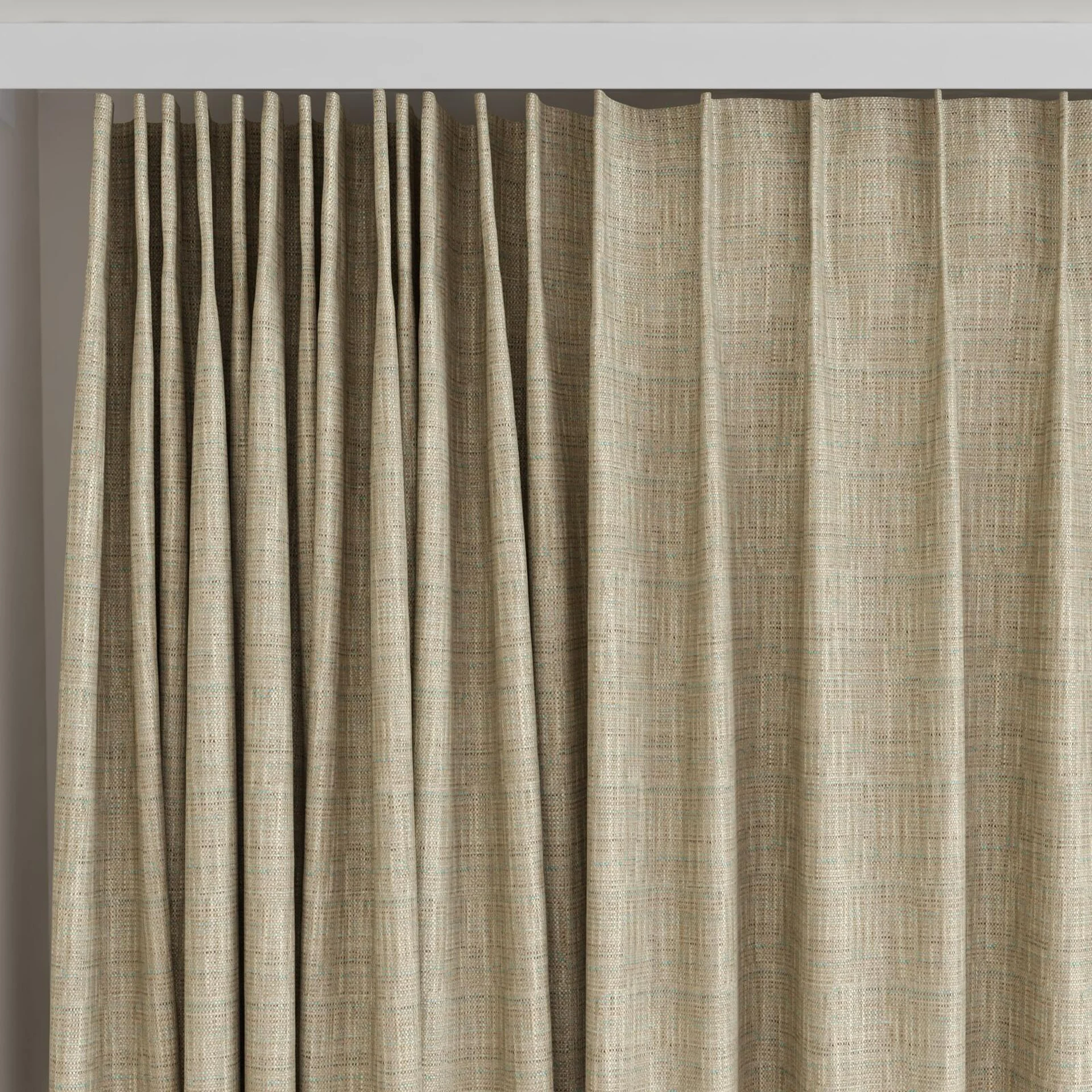 Top view of Observatory Surf, on curtain rail