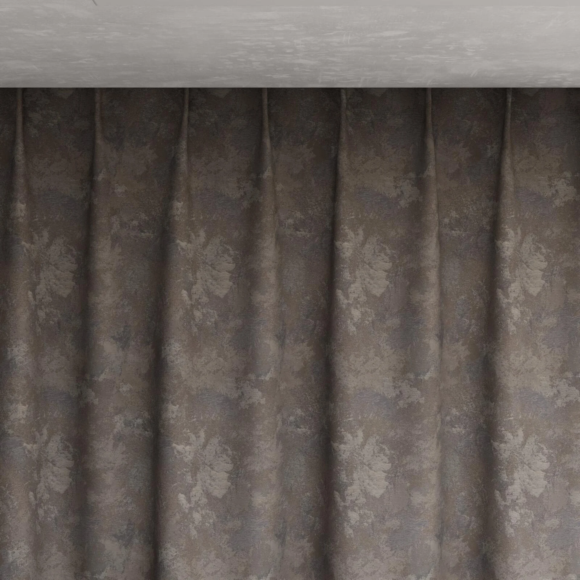 Top view of Joyce Parma, pinch pleat