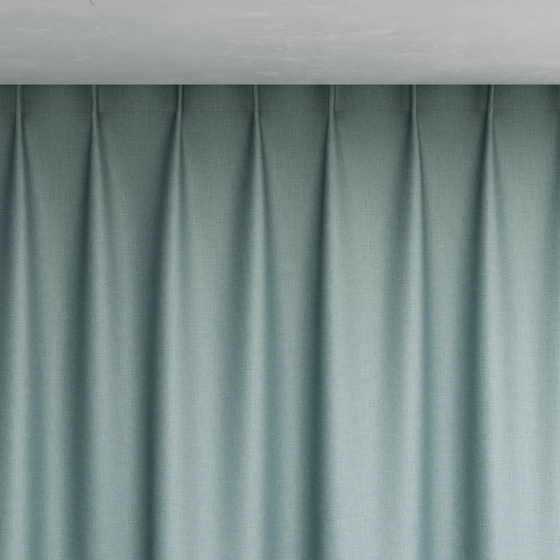 Top view of Matrix FR Nile, pinch pleat