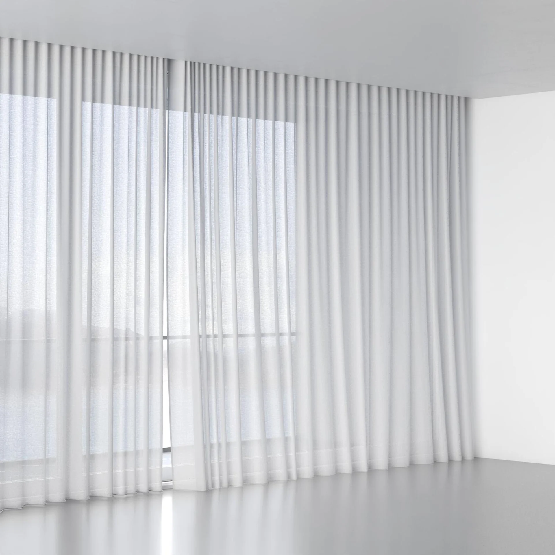 Full view of Kanji Salt, wave pleat