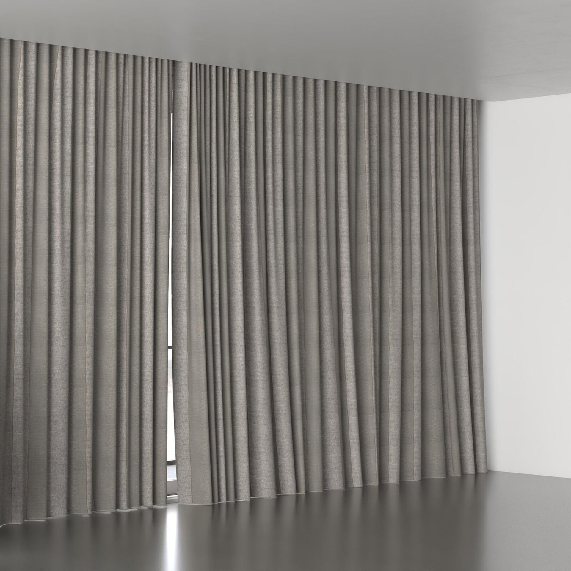 Full view of Zanella Night, wave pleat