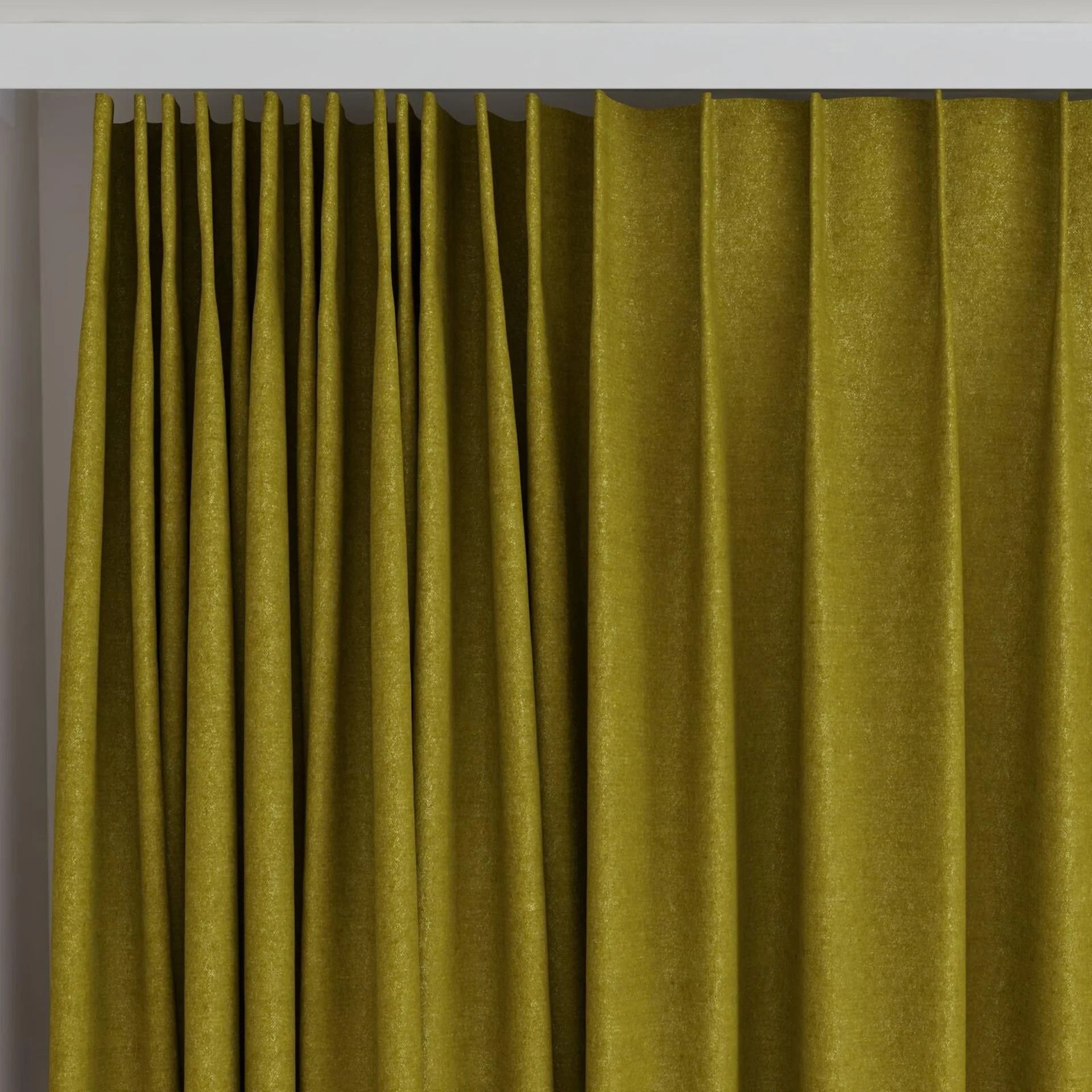 Top view of Drama Oasis, on curtain rail