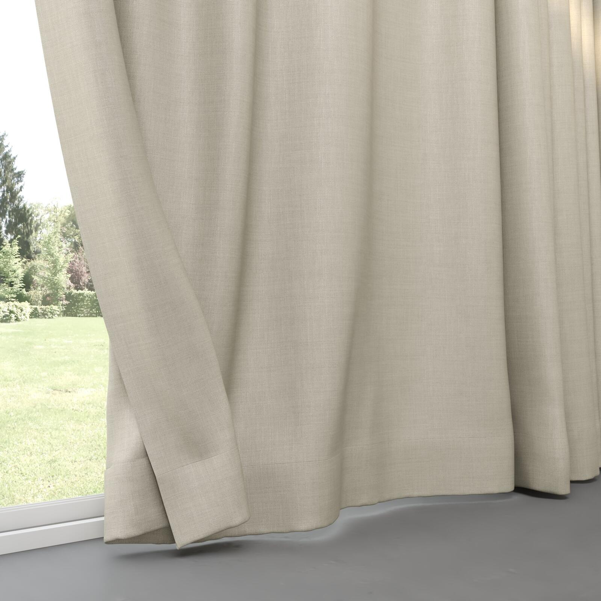 Bottom view of Keystone Earth, pinch pleat