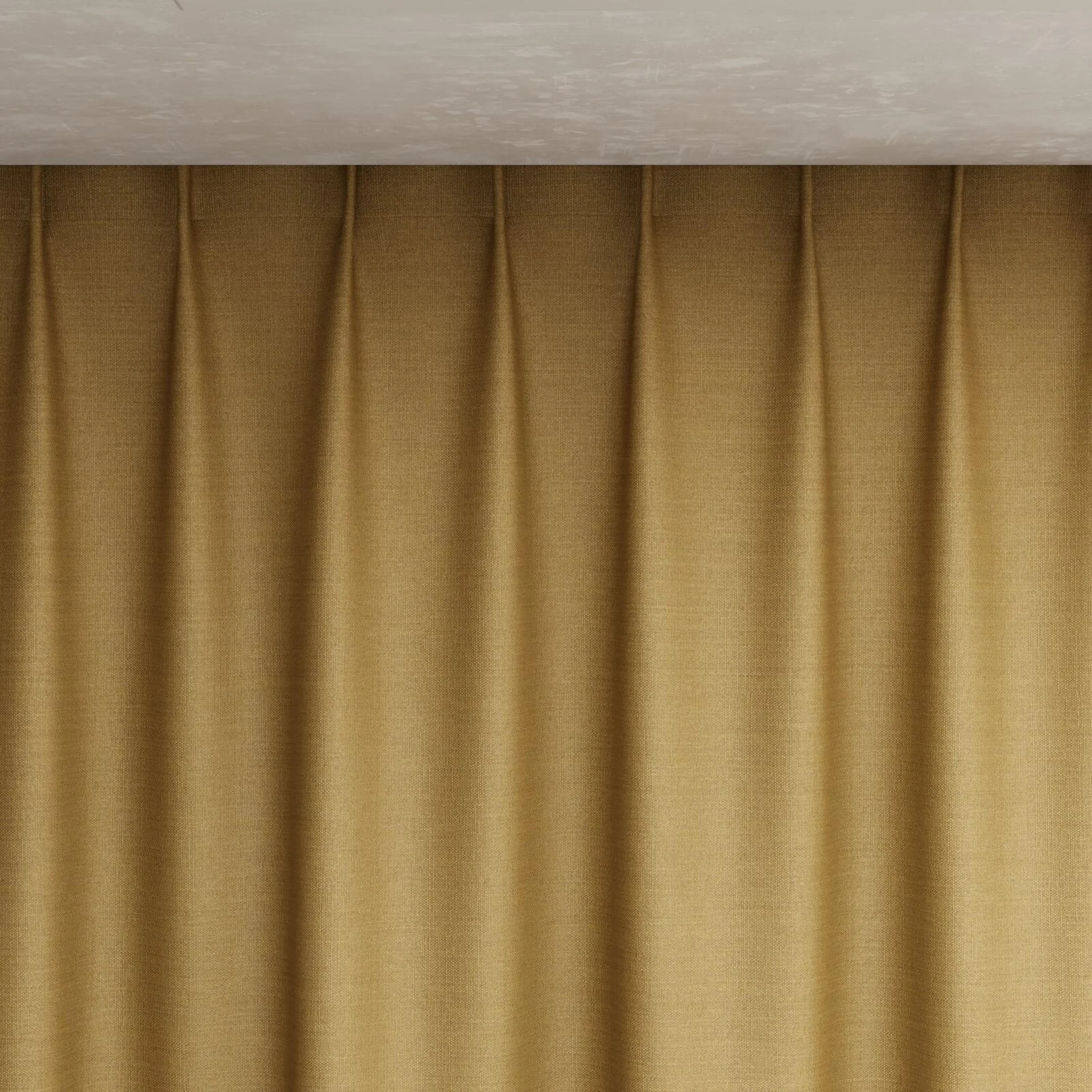 Top view of Linex Pecan, pinch pleat