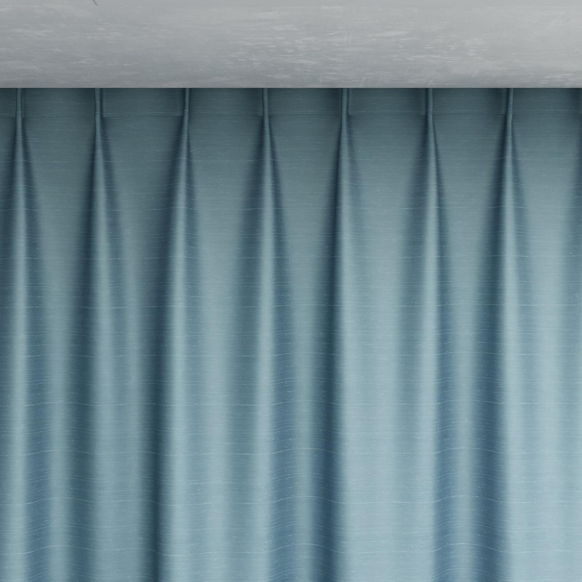 Top view of Silky Spa, pinch pleat