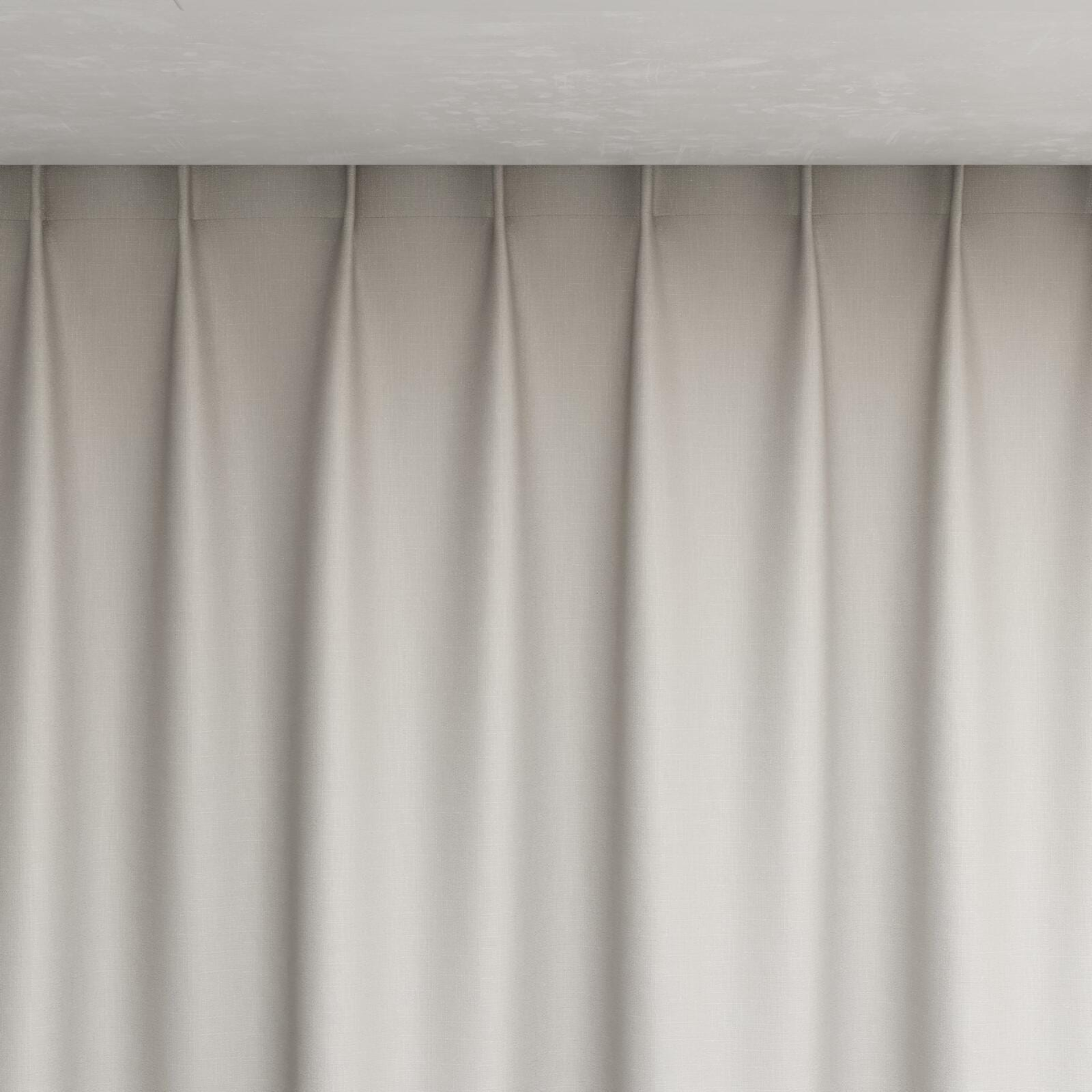 Top view of Soho Dove, pinch pleat
